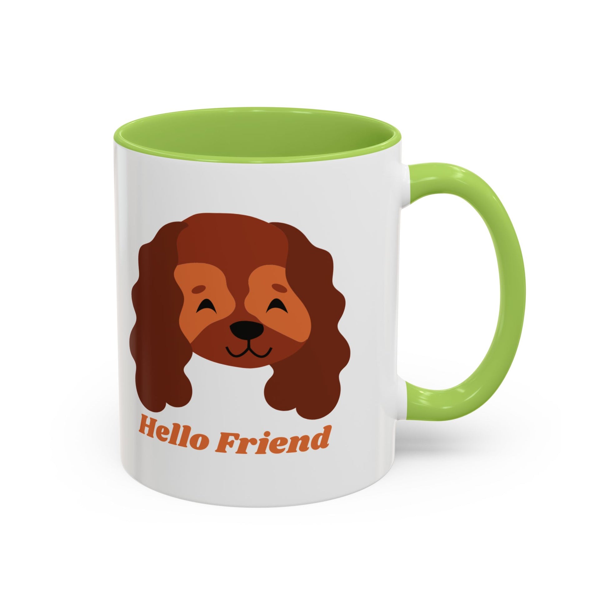 Cute Dog-Themed Coffee Mug - Hello Friend