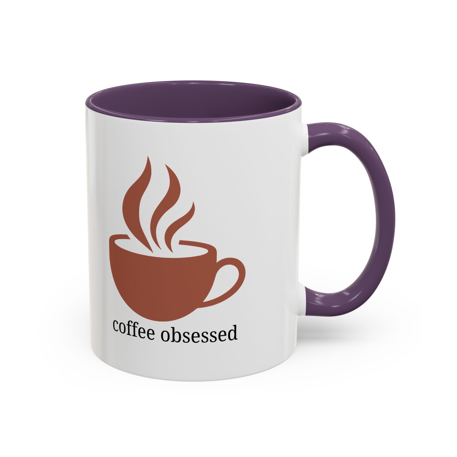 Coffee Obsessed Accent Mug