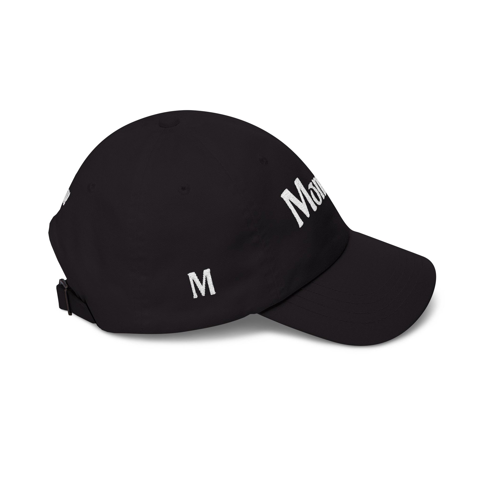 Mommy Embroidered Dad Cap — Casual Mom Baseball Hat, 'Mom' Back Detail, Mother's Day Gift