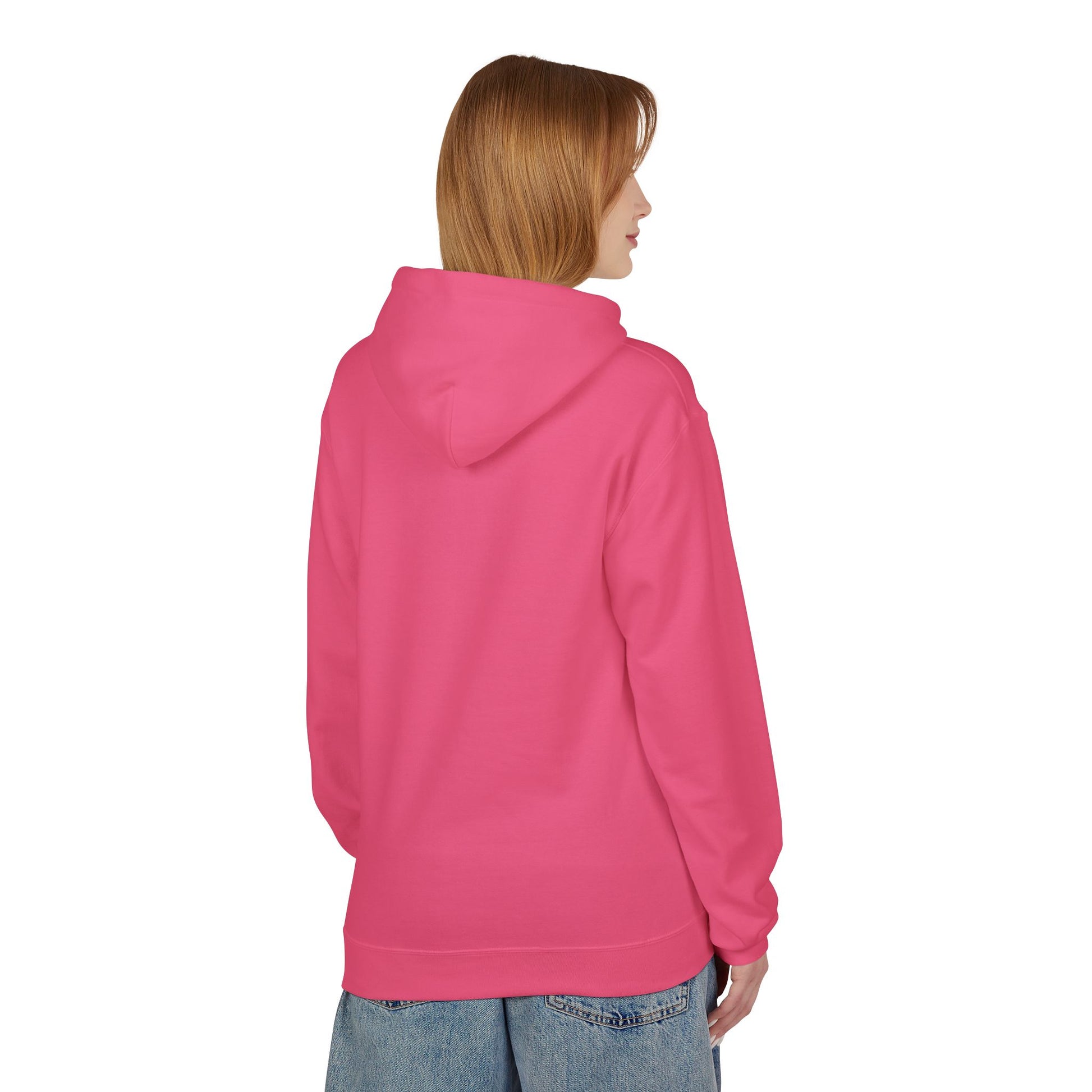 Watercolor Rose Heart Hoodie — Floral Valentine Pullover