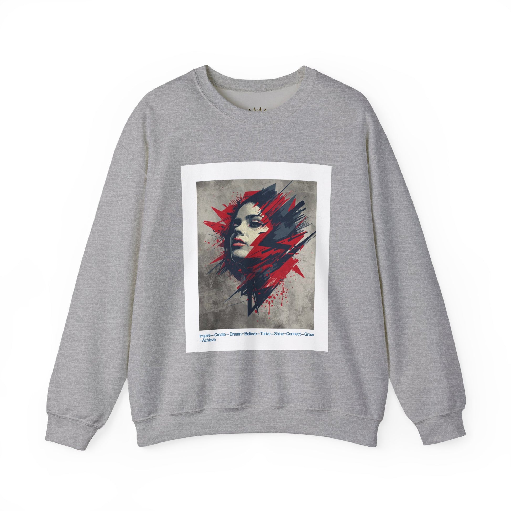 Artistic Graphic Crewneck Sweatshirt - Unisex | Bold Statement Design