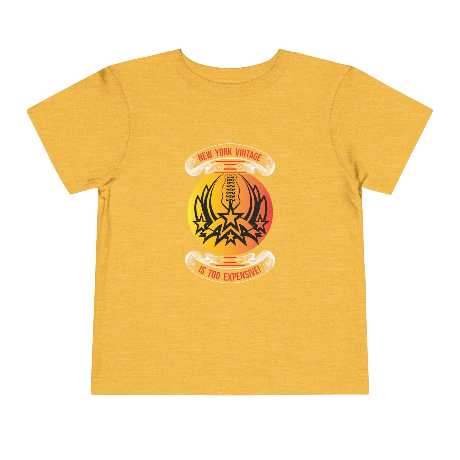 Toddler Tee — "New York Vintage" Retro Microphone Graphic
