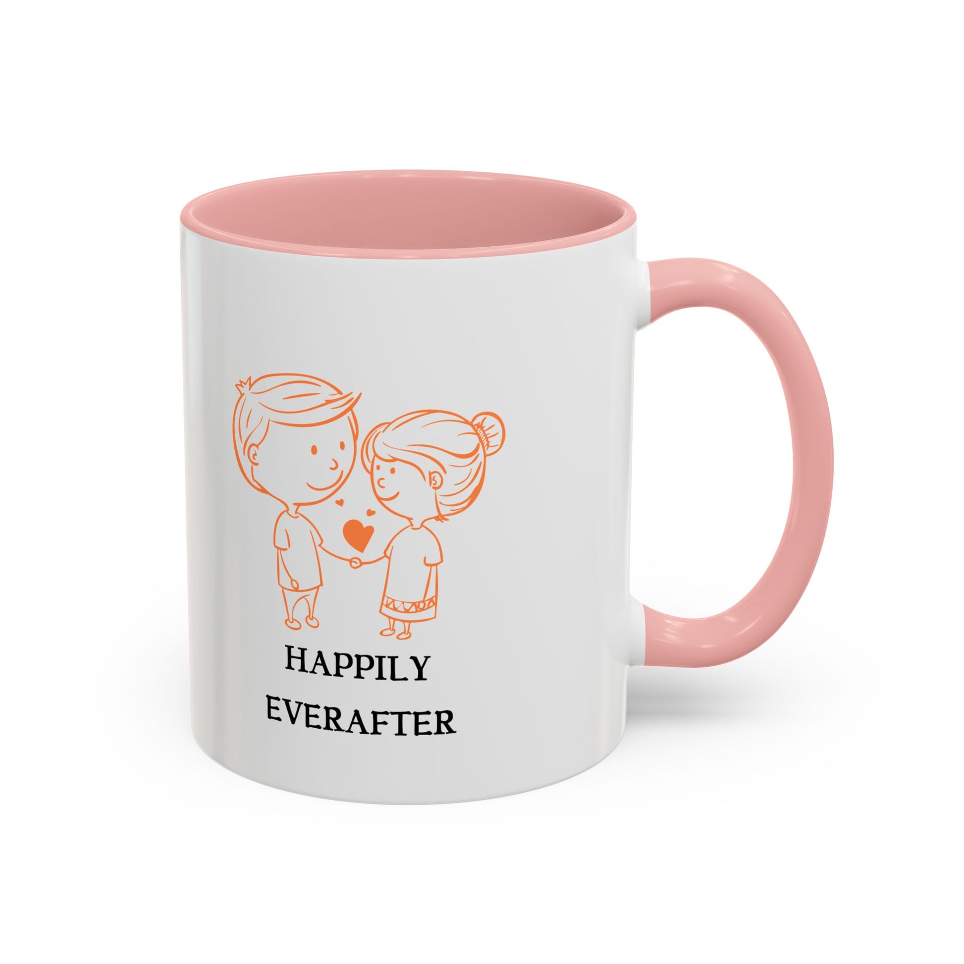 Happily Ever After Accent Coffee Mug
