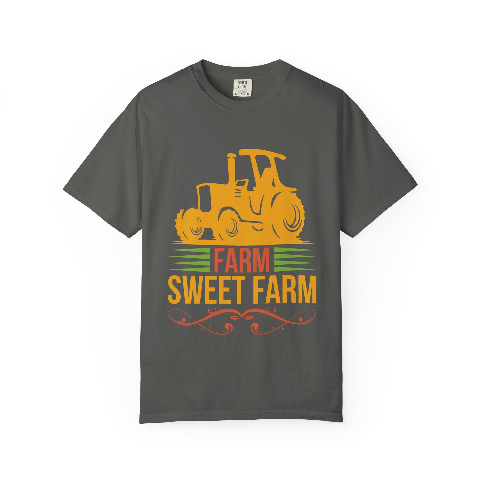 Farm Sweet Farm T-Shirt — Vintage Tractor Tee for Farmers & Country Lovers
