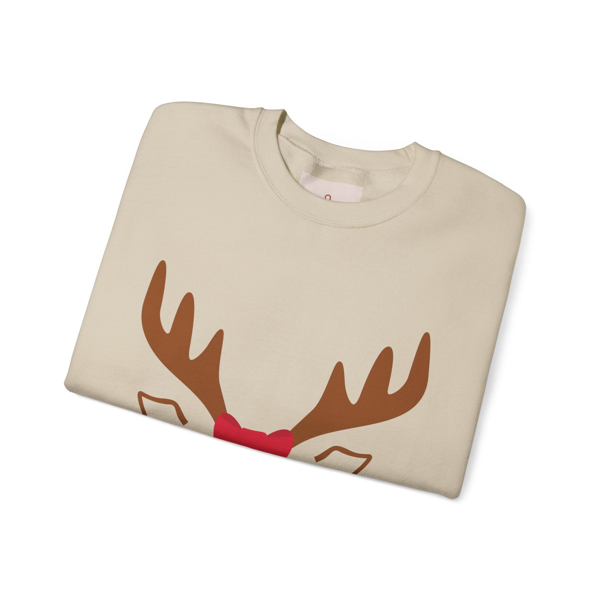 Festive Reindeer Crewneck Sweatshirt
