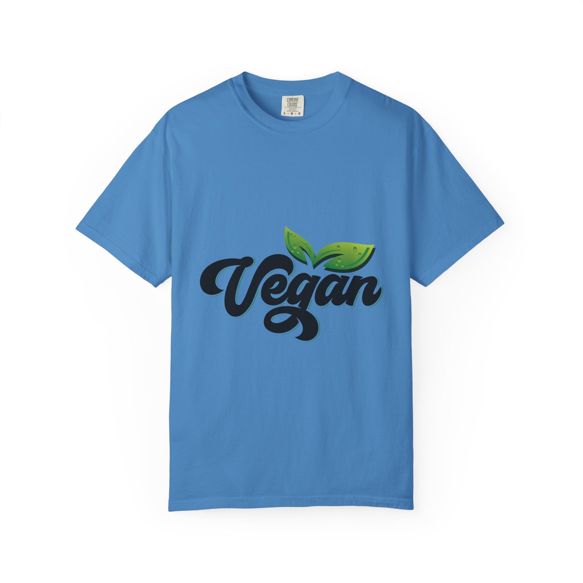 Vegan Garment-Dyed T-shirt, Eco-Friendly Tee, Unisex Plant-Based Shirt