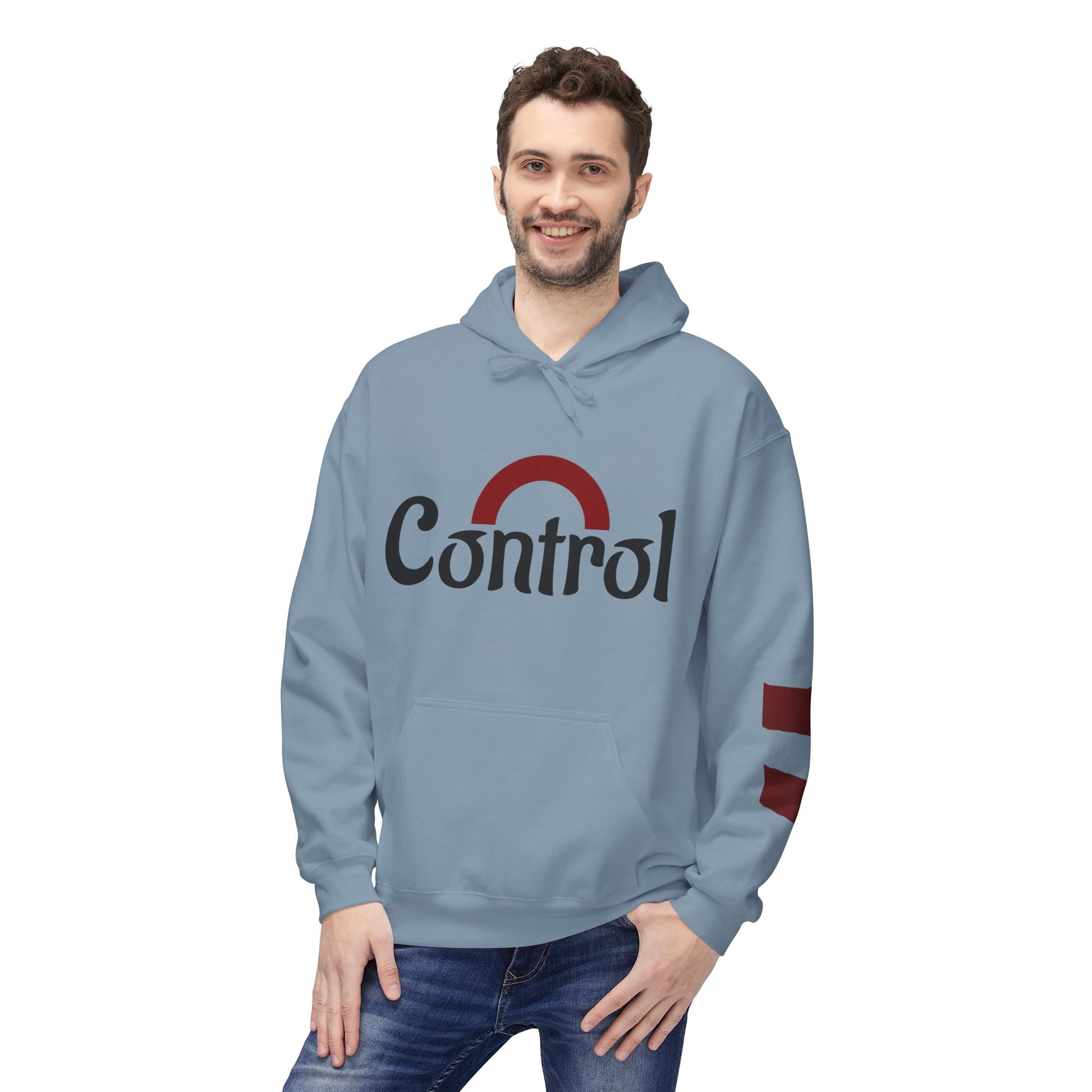 Control Graphic Unisex Fleece Hoodie | Cozy Streetwear