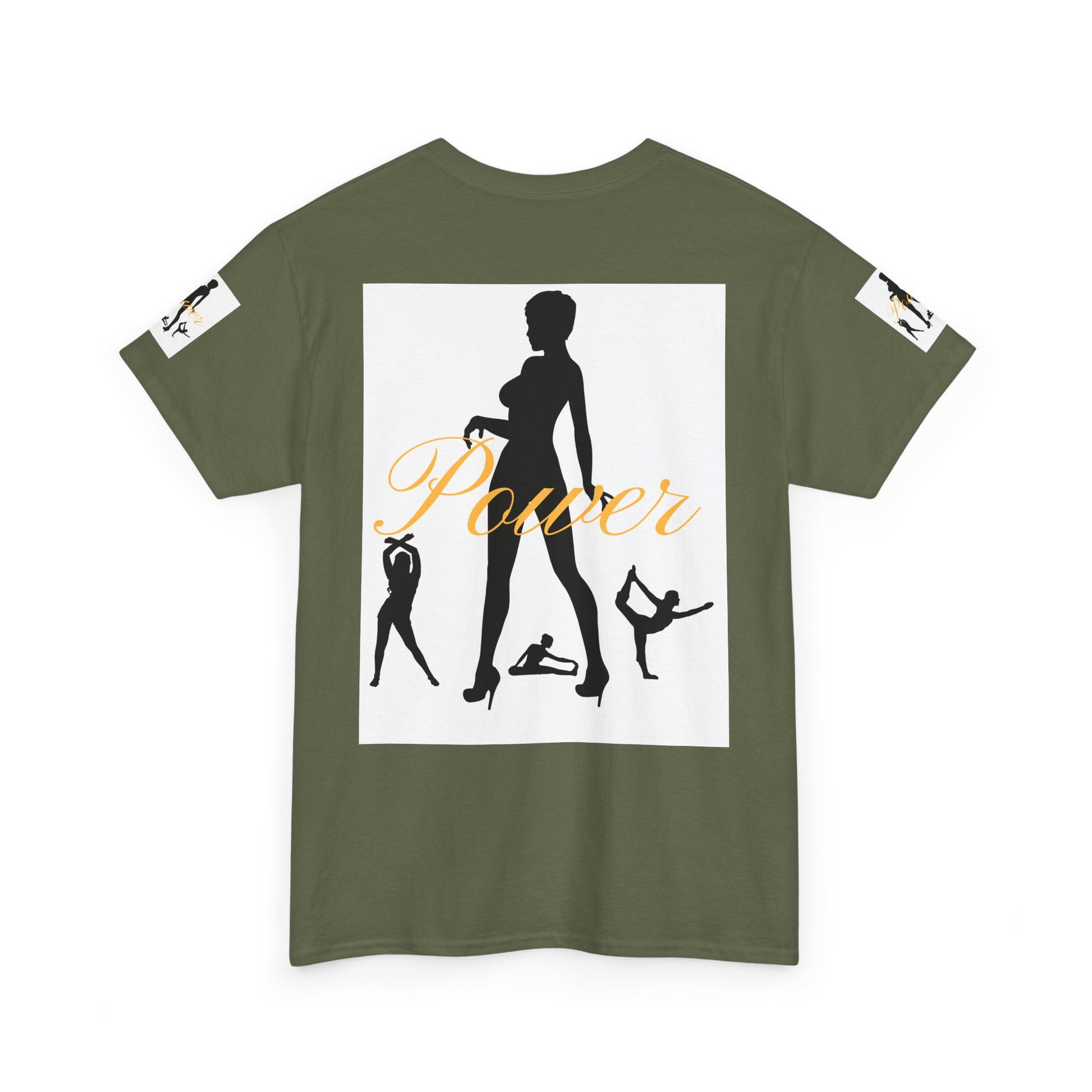 Power Silhouette Tee — Empowerment Graphic T‑Shirt
