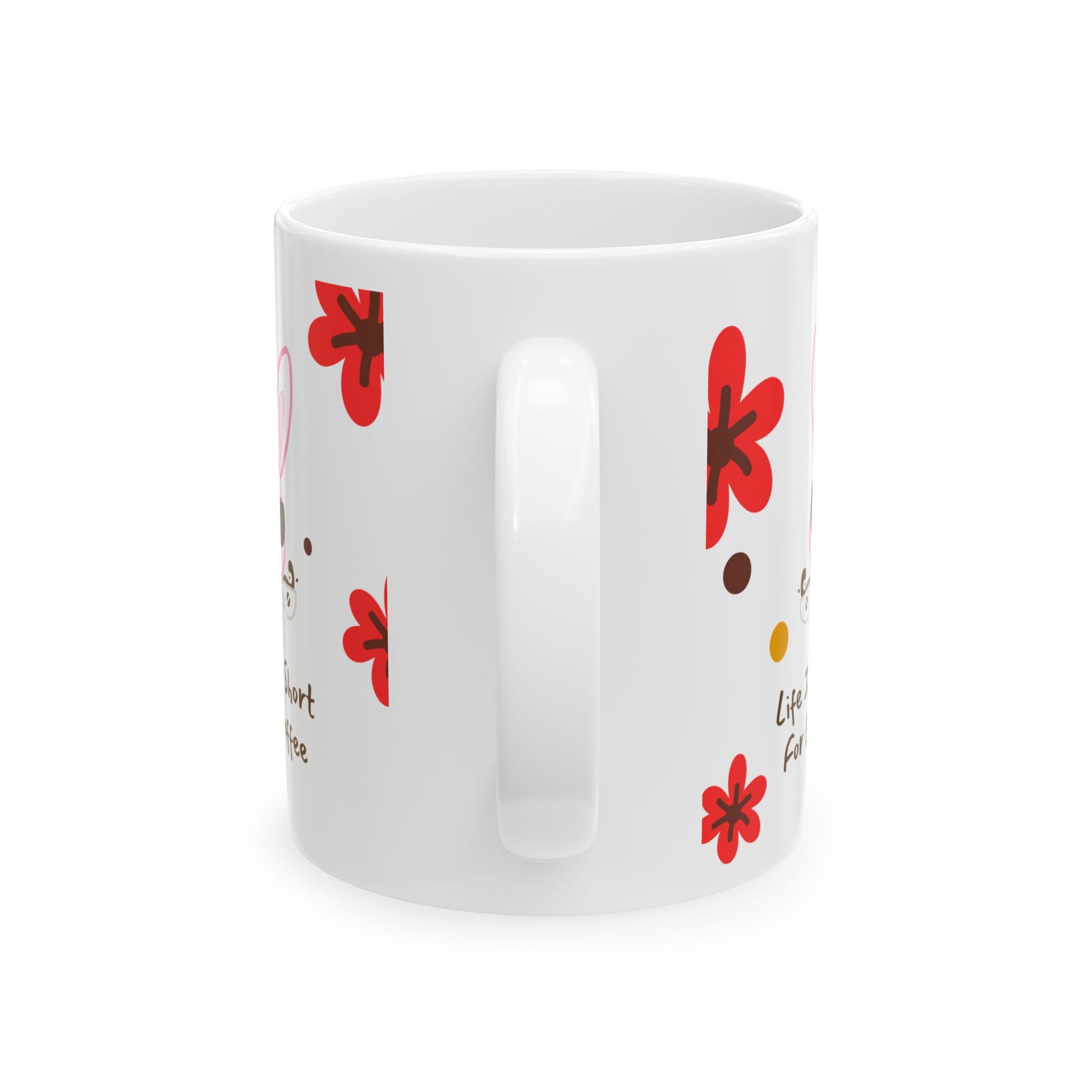 Cute Bunny Coffee Mug | Life Is Too Short for Bad Coffee