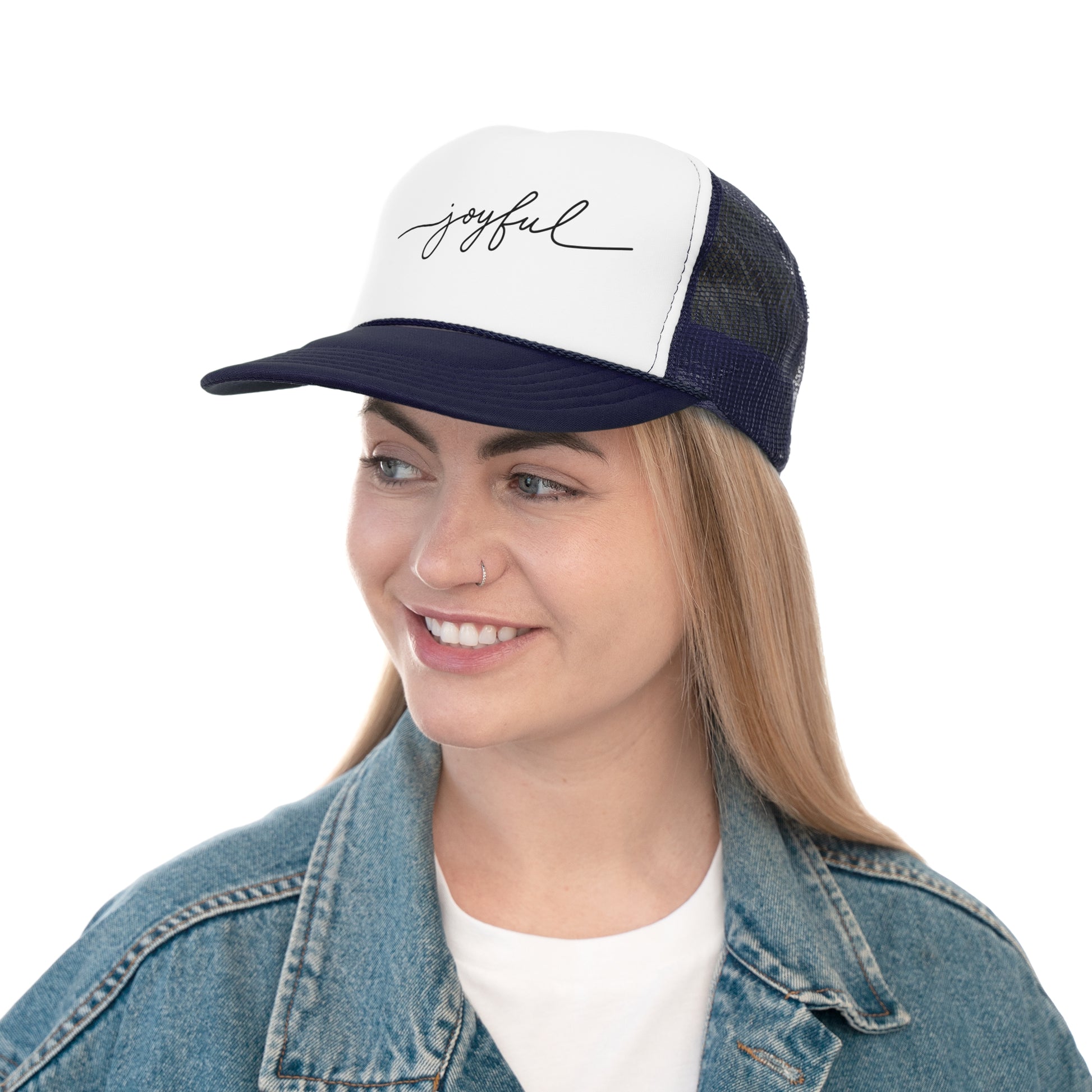 Joyful Trucker Cap,
