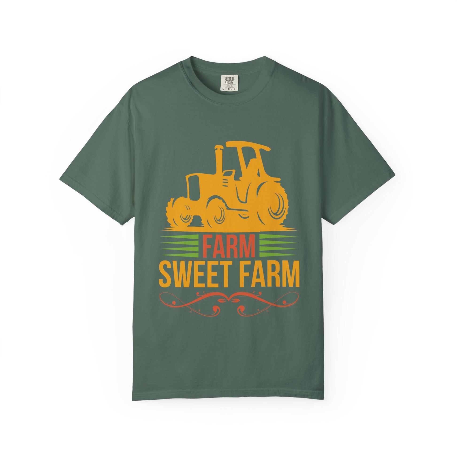 Farm Sweet Farm T-Shirt — Vintage Tractor Tee for Farmers & Country Lovers
