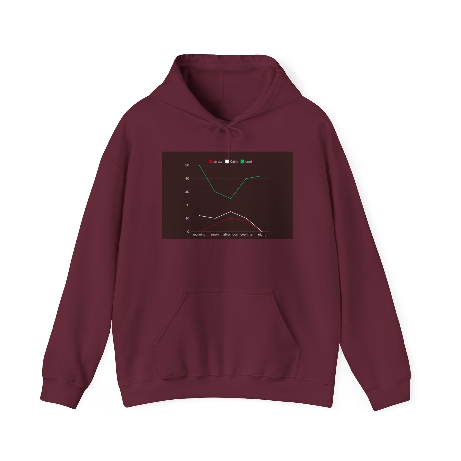 Graphs & Comfort Unisex Hoodie, Cozy Sweatshirt for Data Lovers
