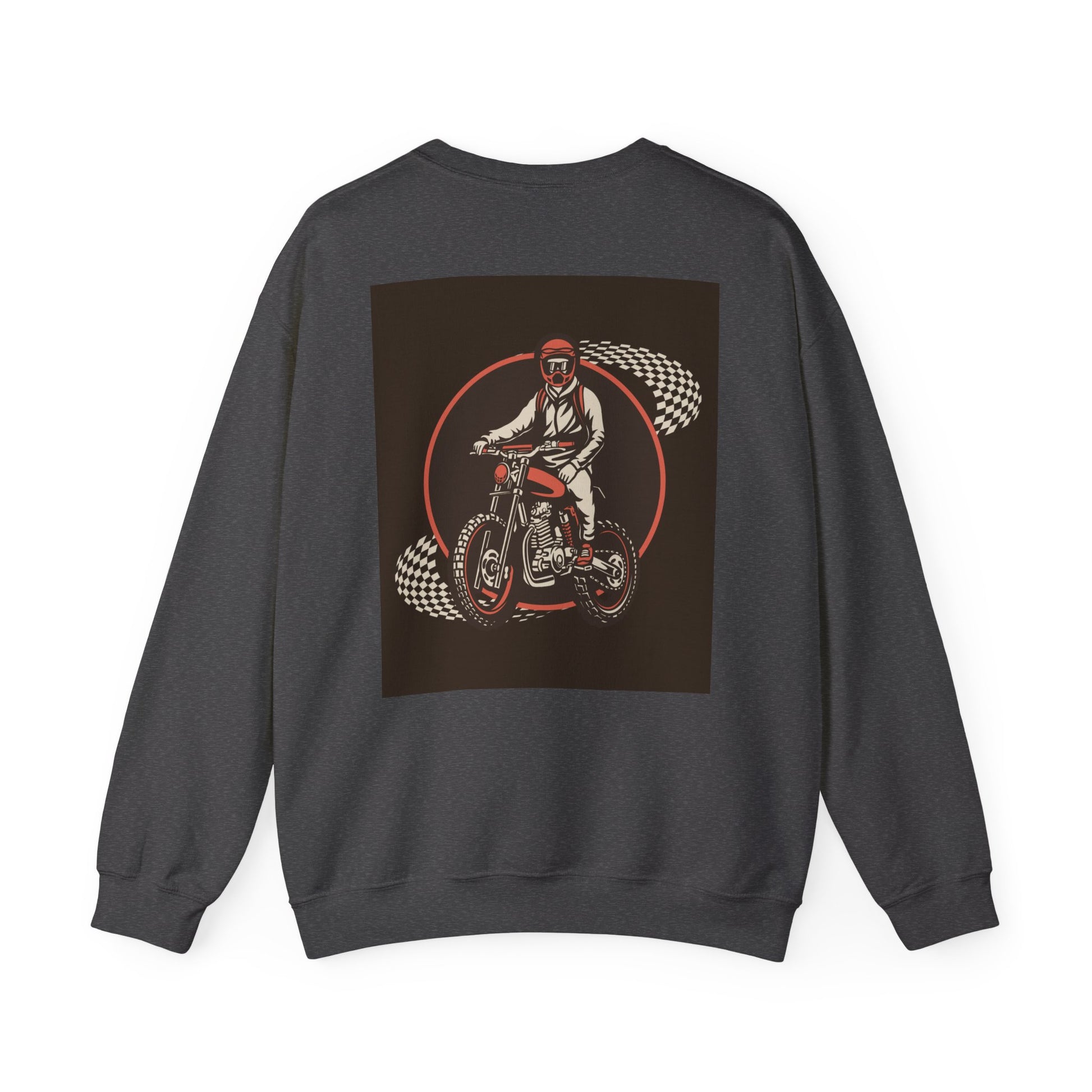Motorcycle Rider Crewneck Sweatshirt – Unisex Heavy Blend™