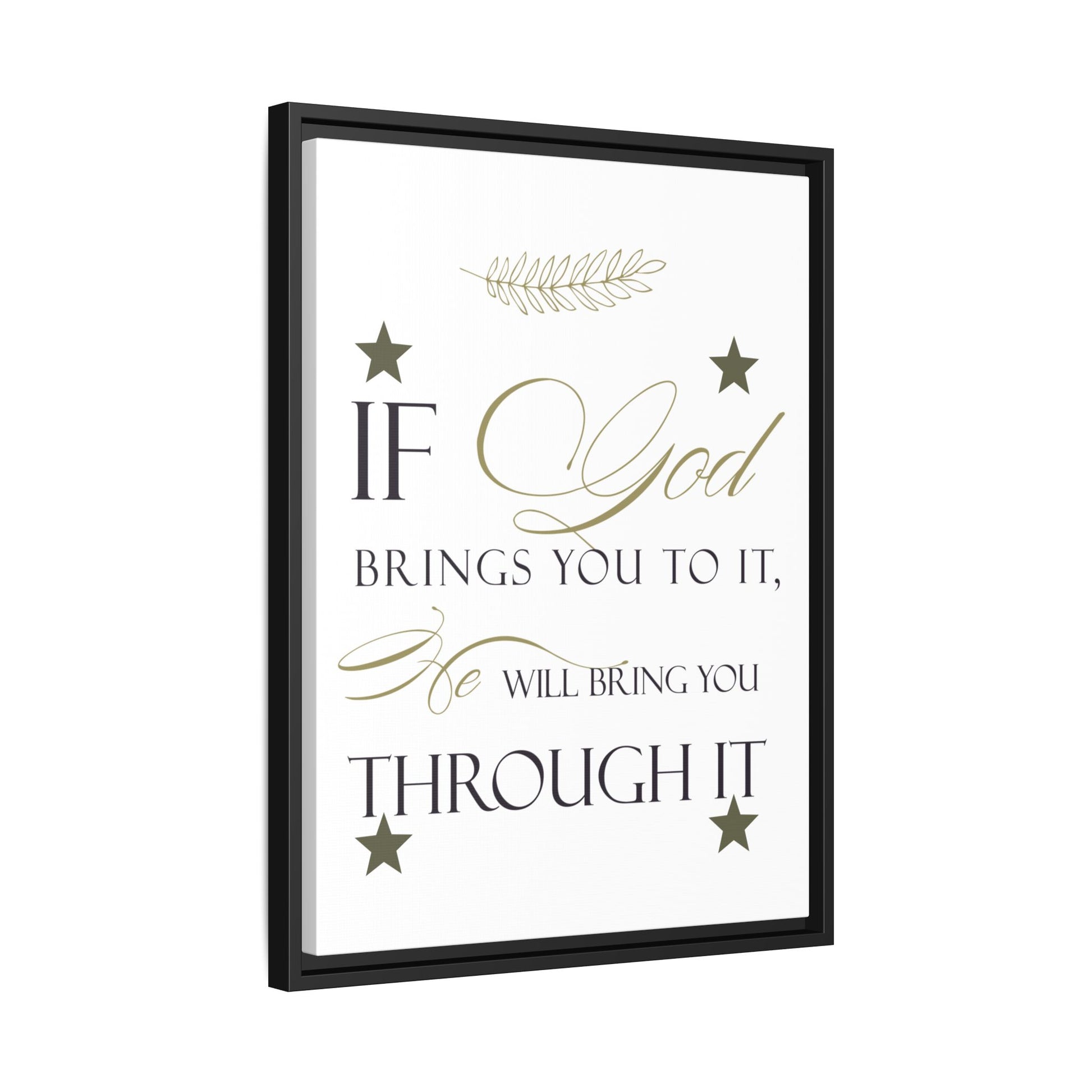 Inspirational Wall Art, Motivational Print, Home Decor, Faith-Based Gift, God Quote Poster
