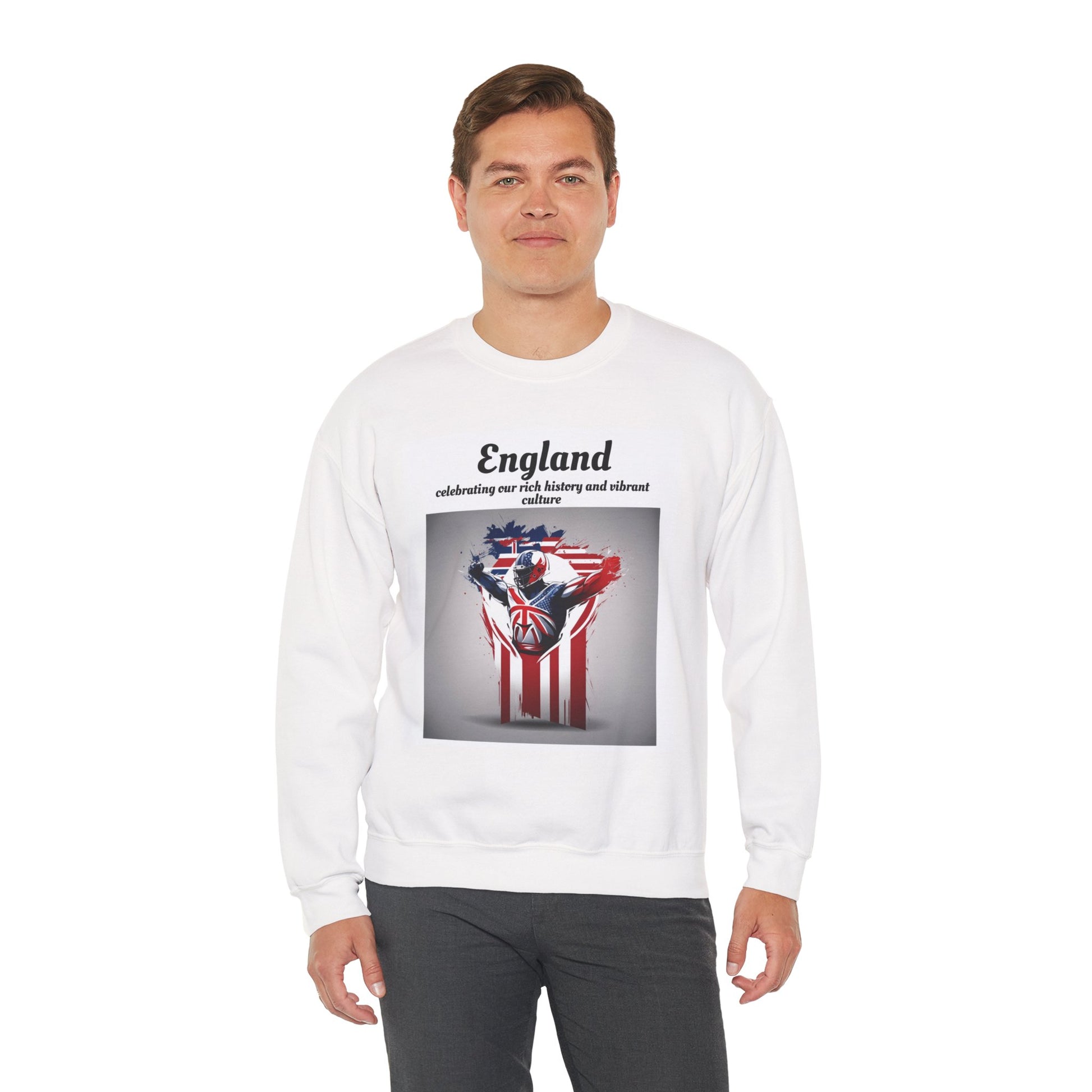 England Pride Crewneck Sweatshirt | Celebrate History & Culture