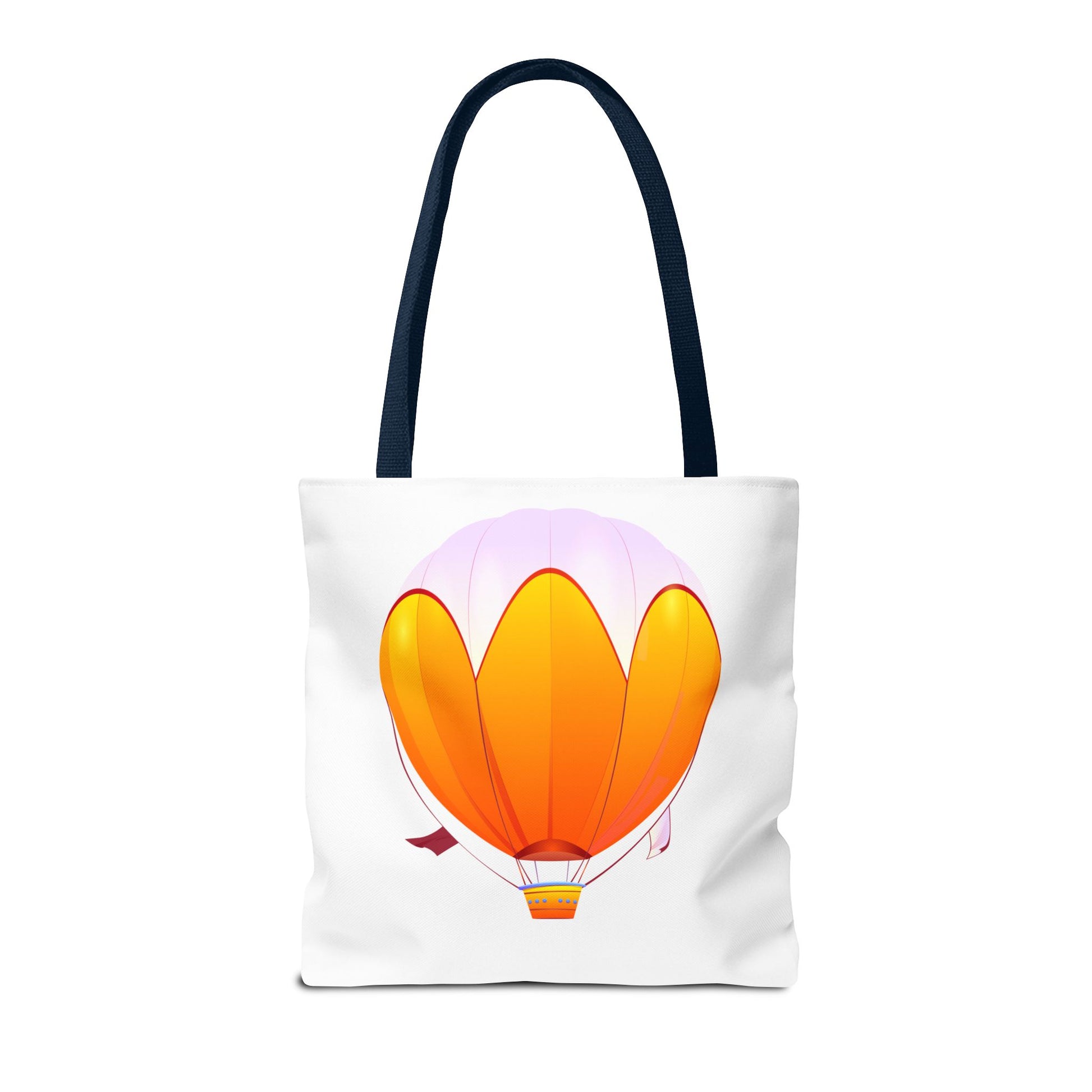 Colorful Hot Air Balloon Tote Bag | Eco-Friendly Shopping, Beach, Travel, Gift for Adventurers, Unique Summer Accessories