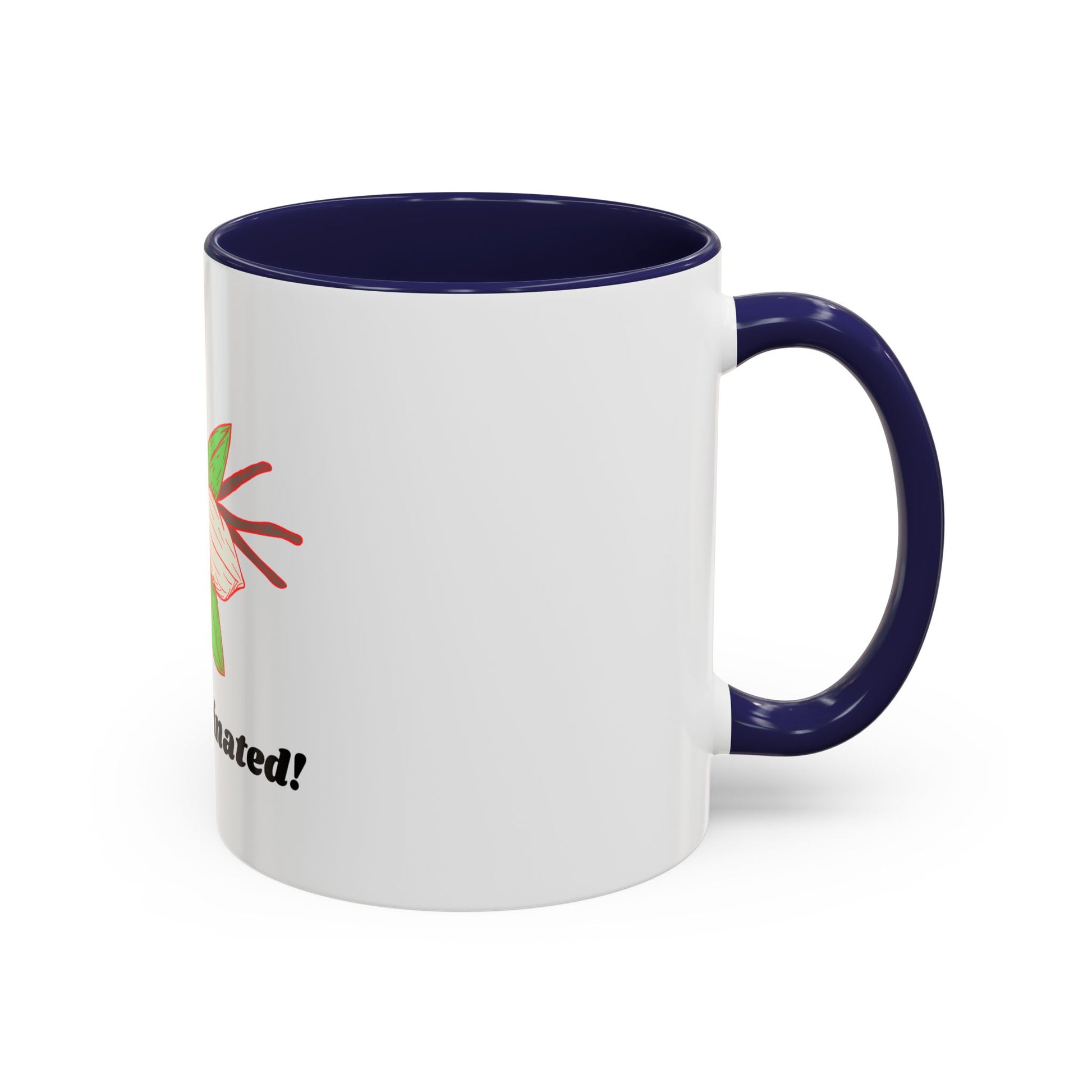 Caffeinated Floral Coffee Mug: Perfect Gift for Coffee Lovers