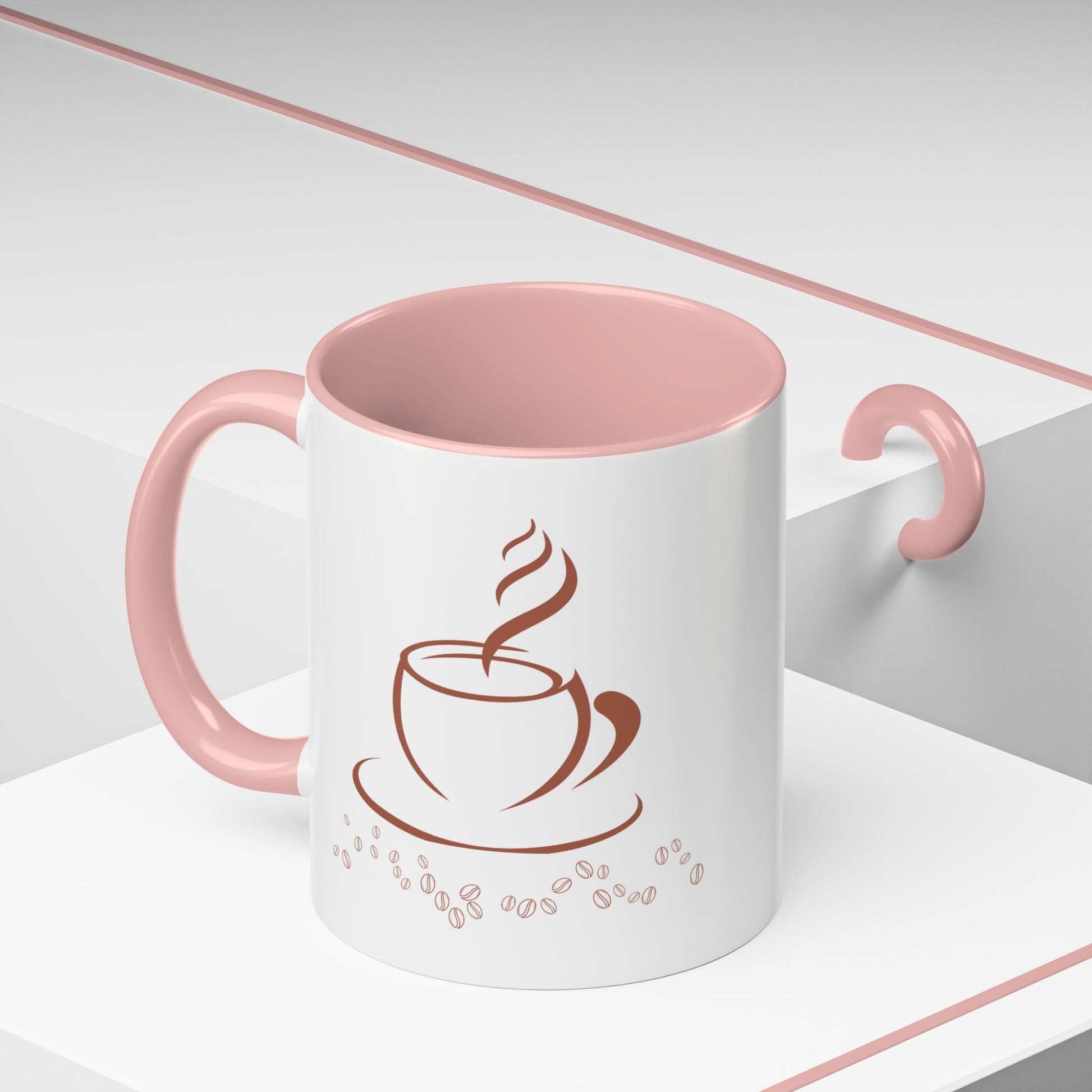 Chic Coffee Mug -  Morning Routine, Office Use, Cozy Vibes, Kitchen Decor