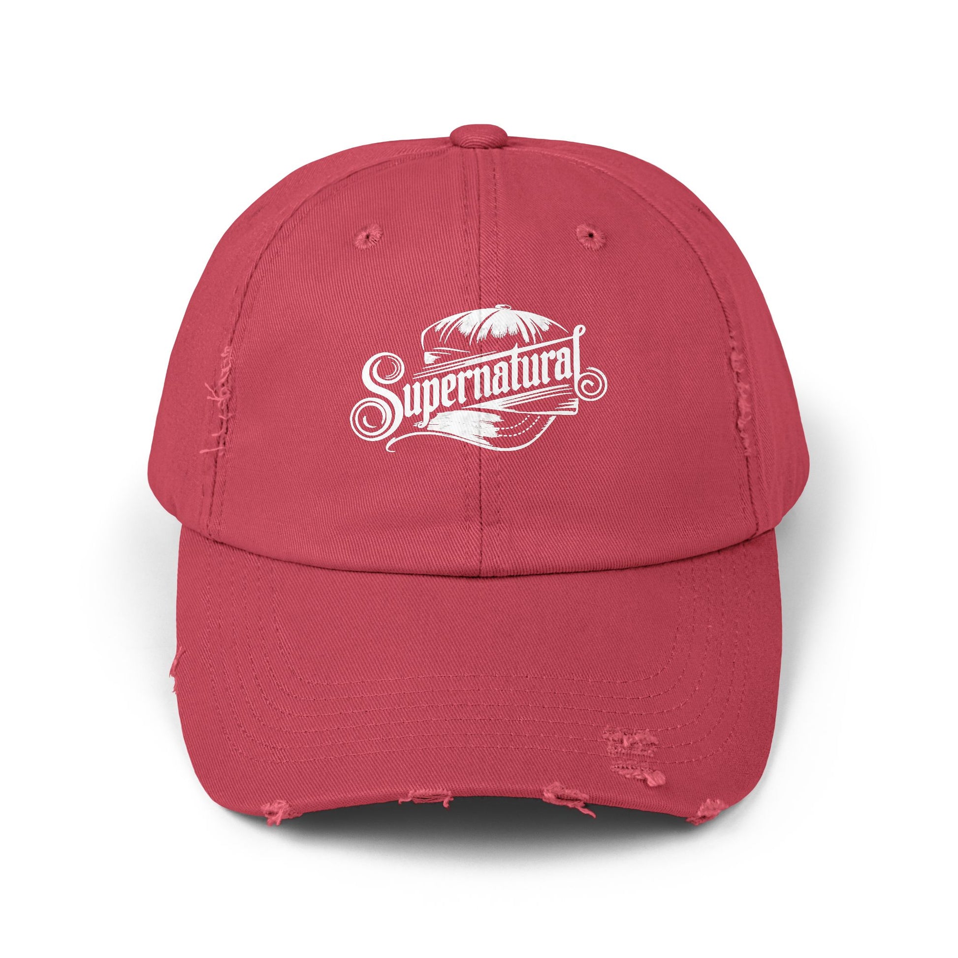 Supernatural Distressed Unisex Cap
