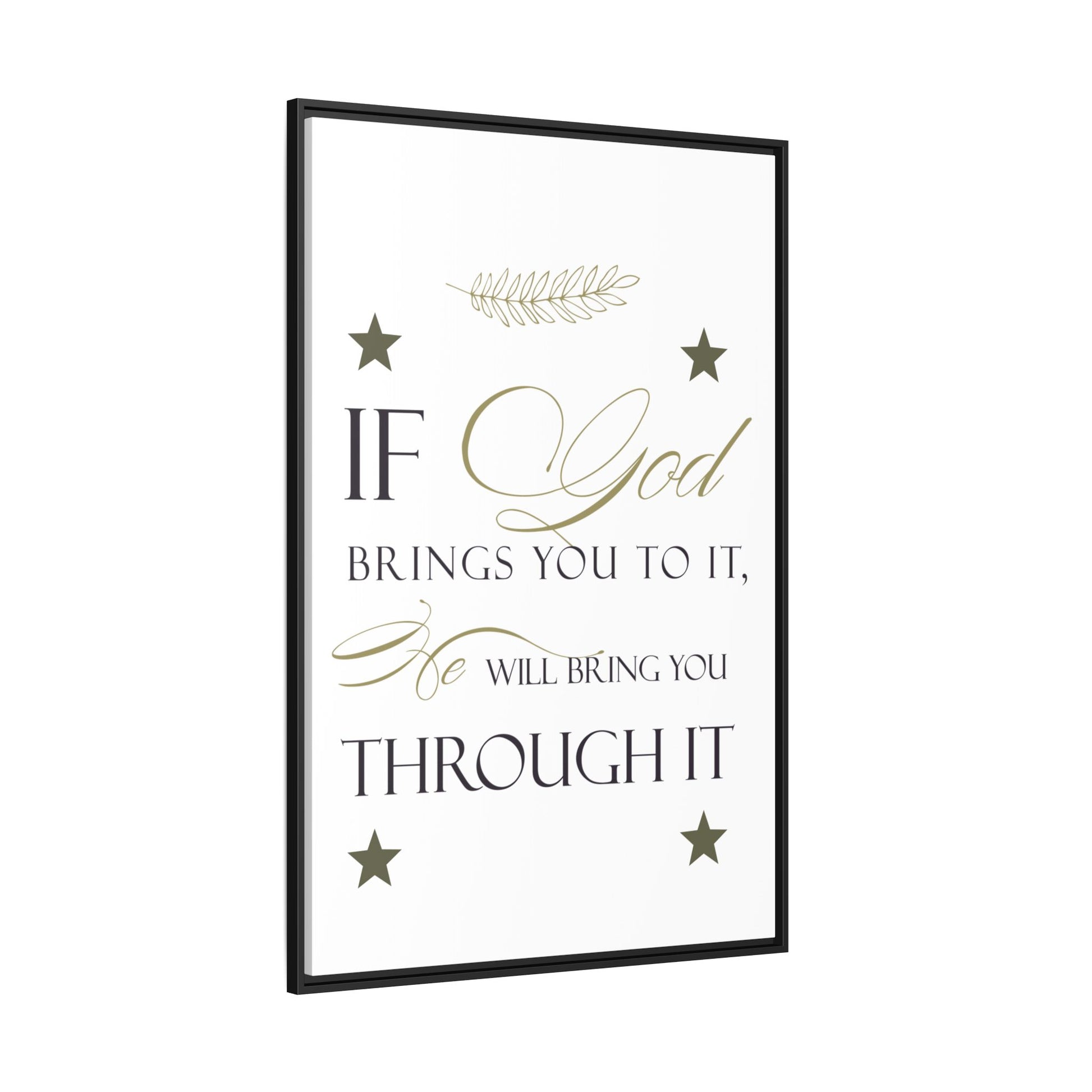 Inspirational Wall Art, Motivational Print, Home Decor, Faith-Based Gift, God Quote Poster