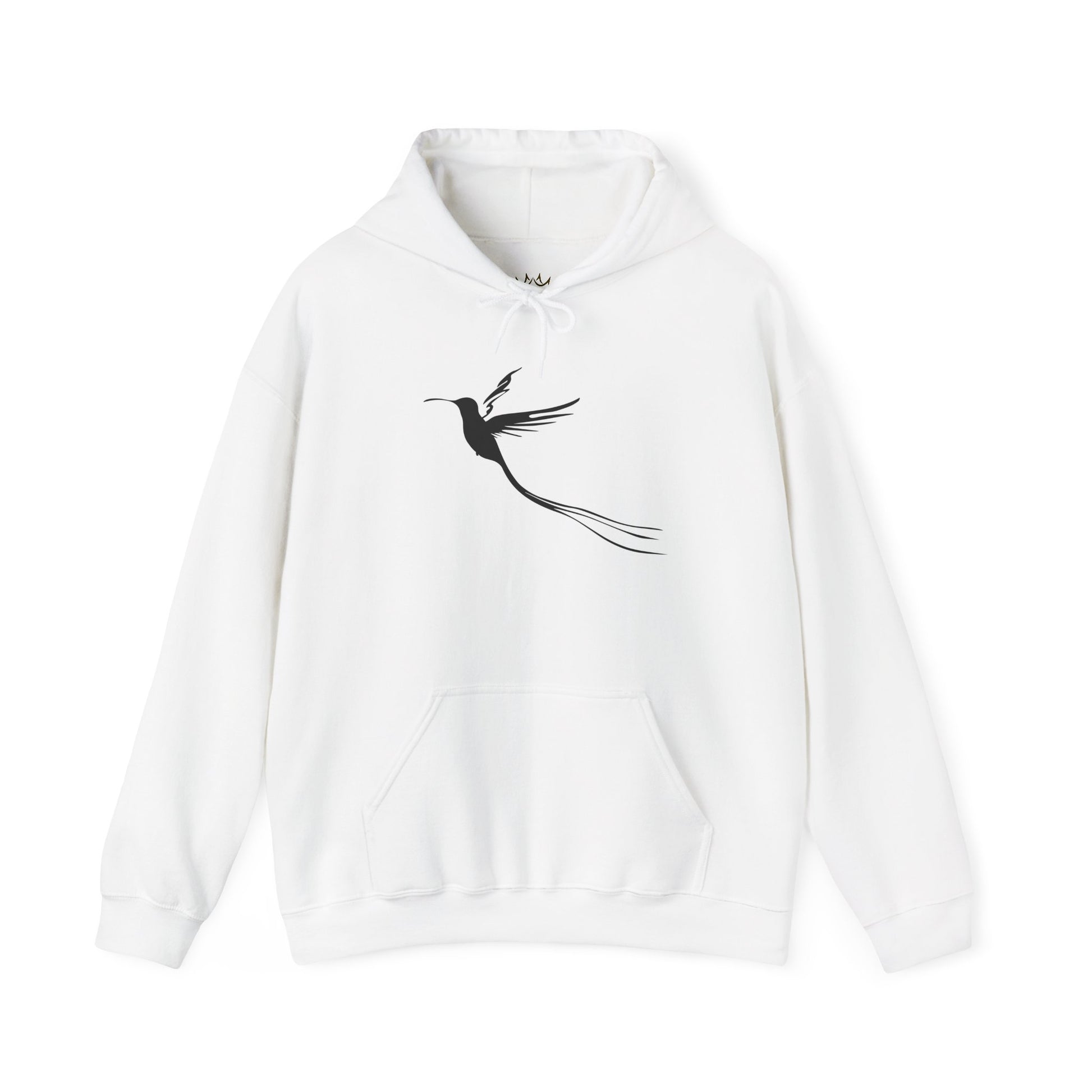 Minimalist Hummingbird Hoodie | Cozy Gift for Nature Lovers, Casual Wear