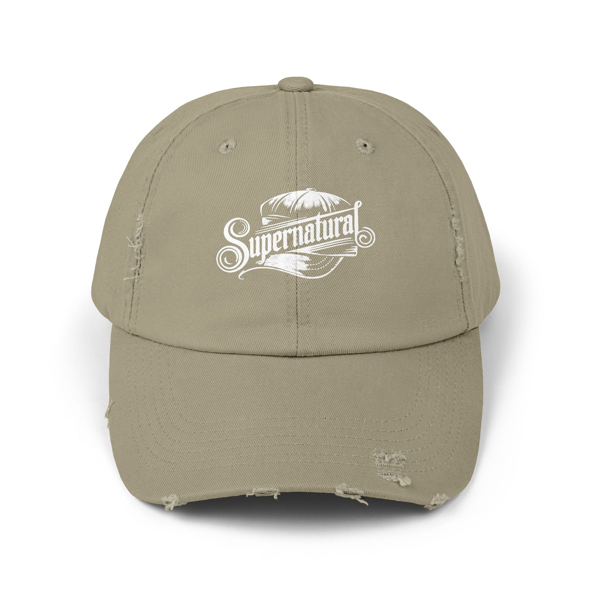 Supernatural Distressed Unisex Cap