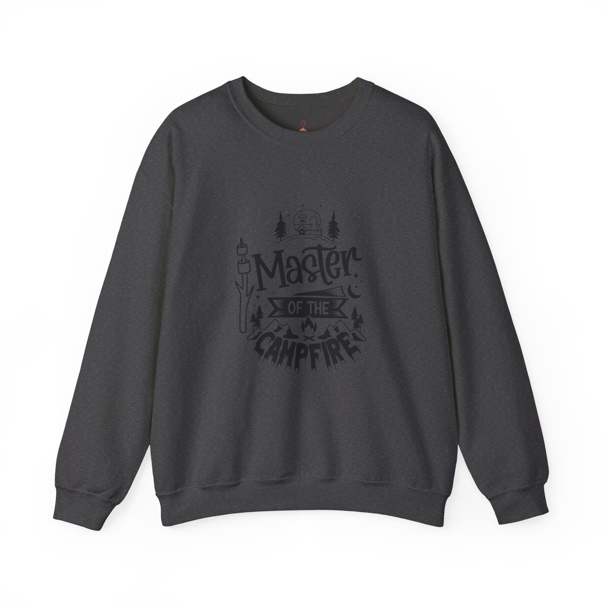 Camp Site Crewneck Sweatshirt — Outdoor Camping Graphic