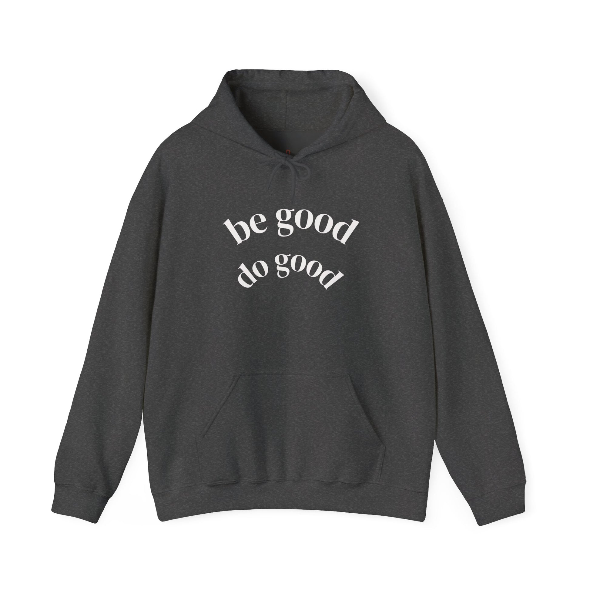 Holiday Inspirational Hoodie: 'Be Good, It's Time for Beer'