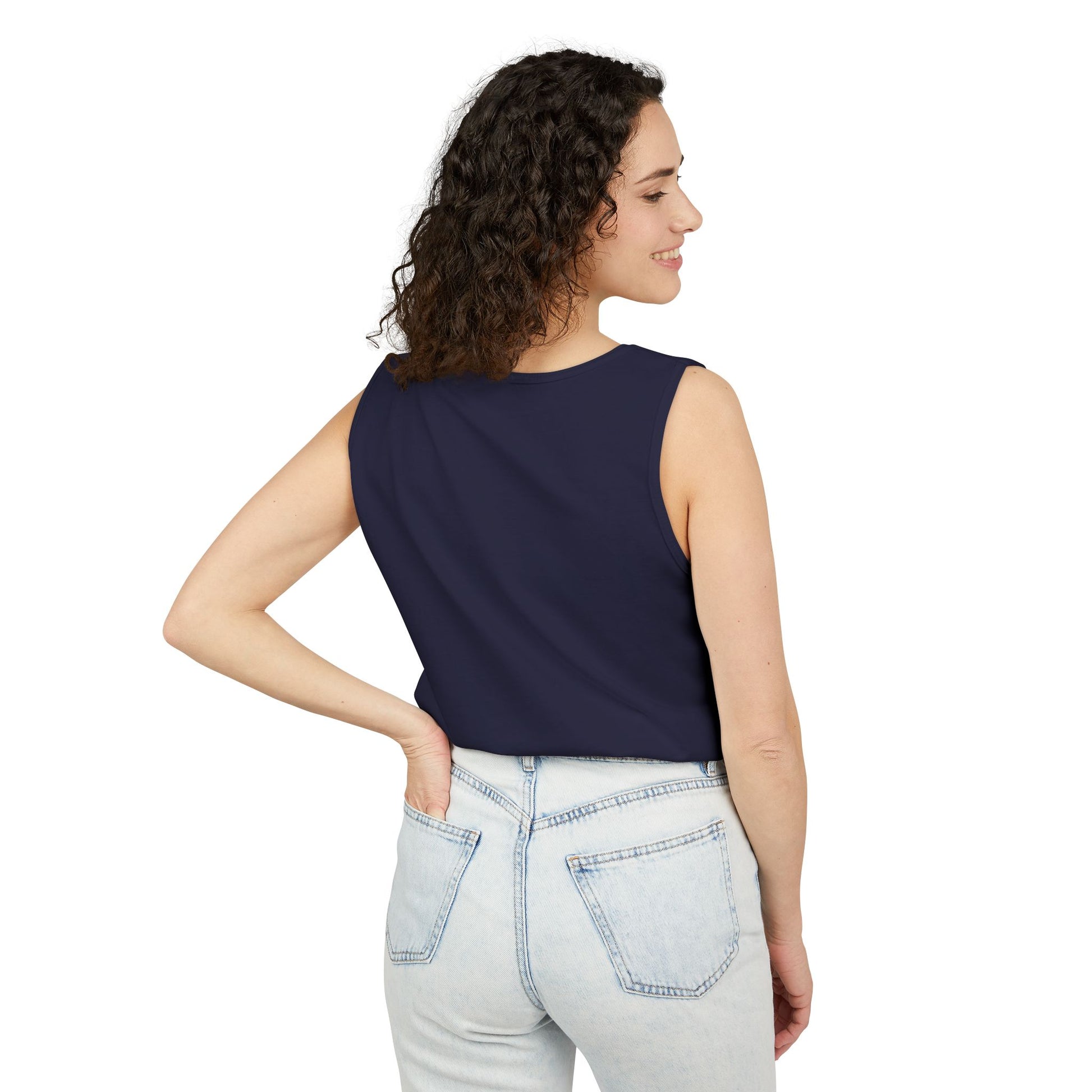 Patriotic "Land of the Free, Home of the Brave" Tank Top