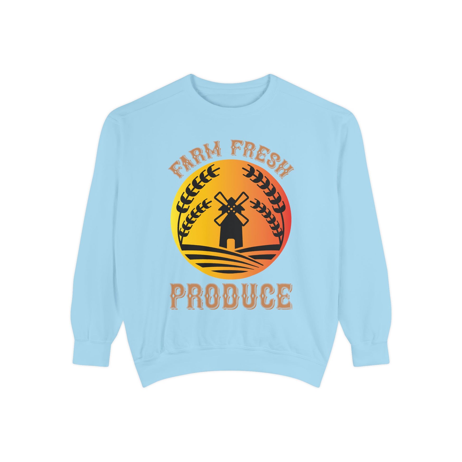 Fall Fresh Produce Sweatshirt — Vintage Farm Harvest Crewneck