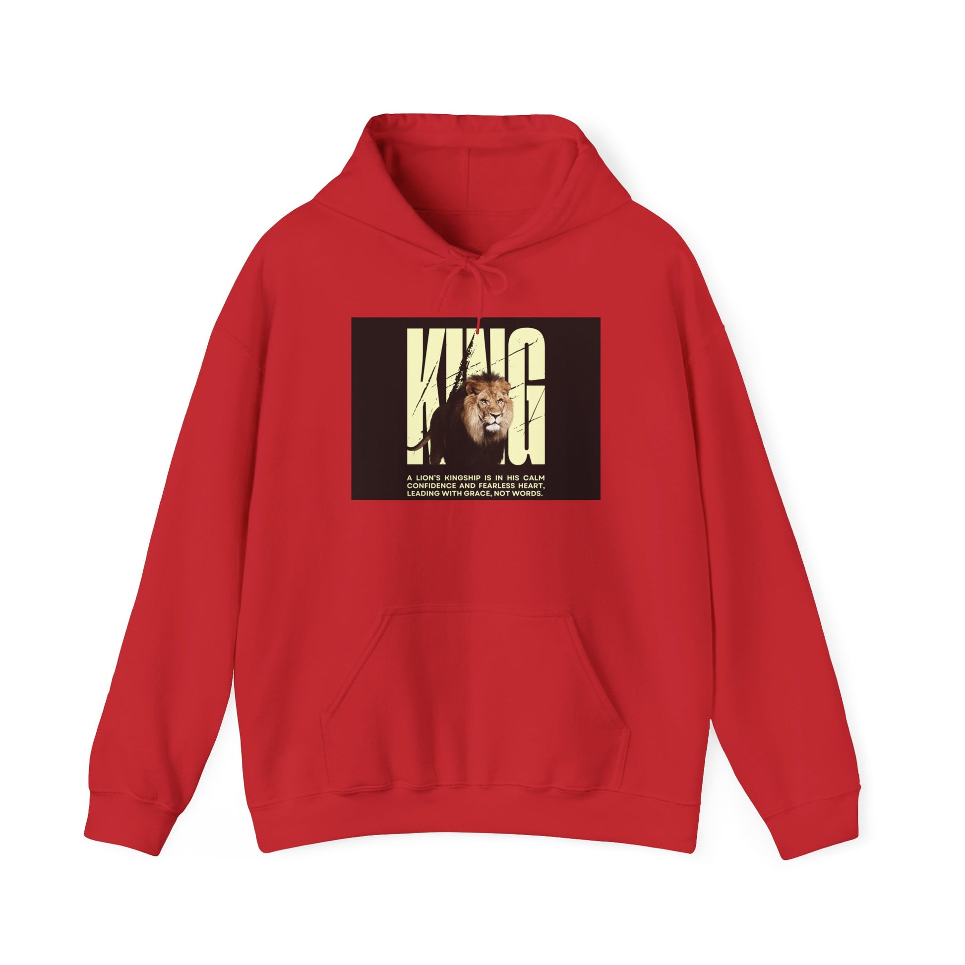 Bold King Hoodie for Empowerment Enthusiasts
