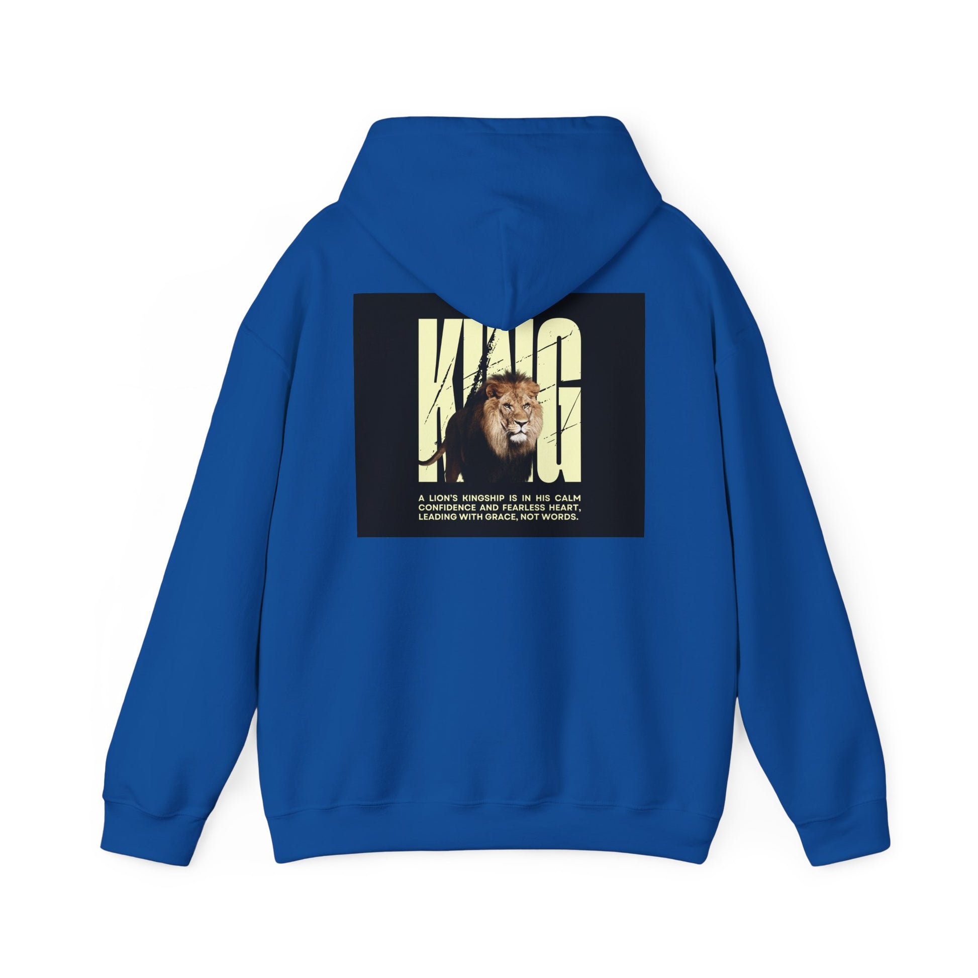 Bold King Hoodie for Empowerment Enthusiasts
