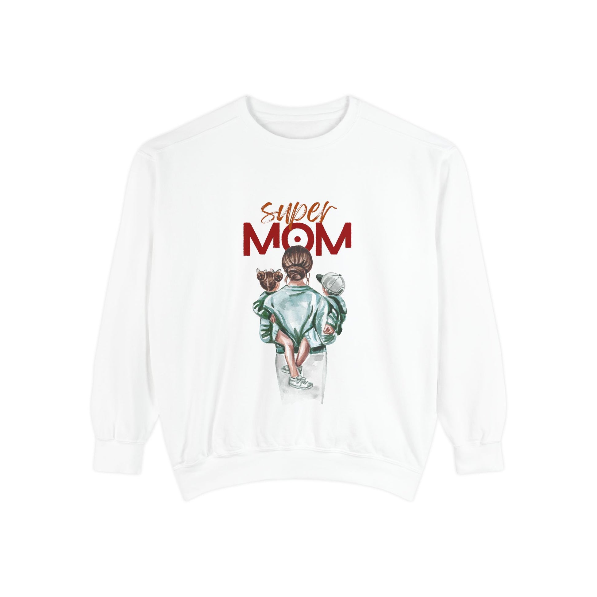 Super Mom Garment-Dyed Sweatshirt
