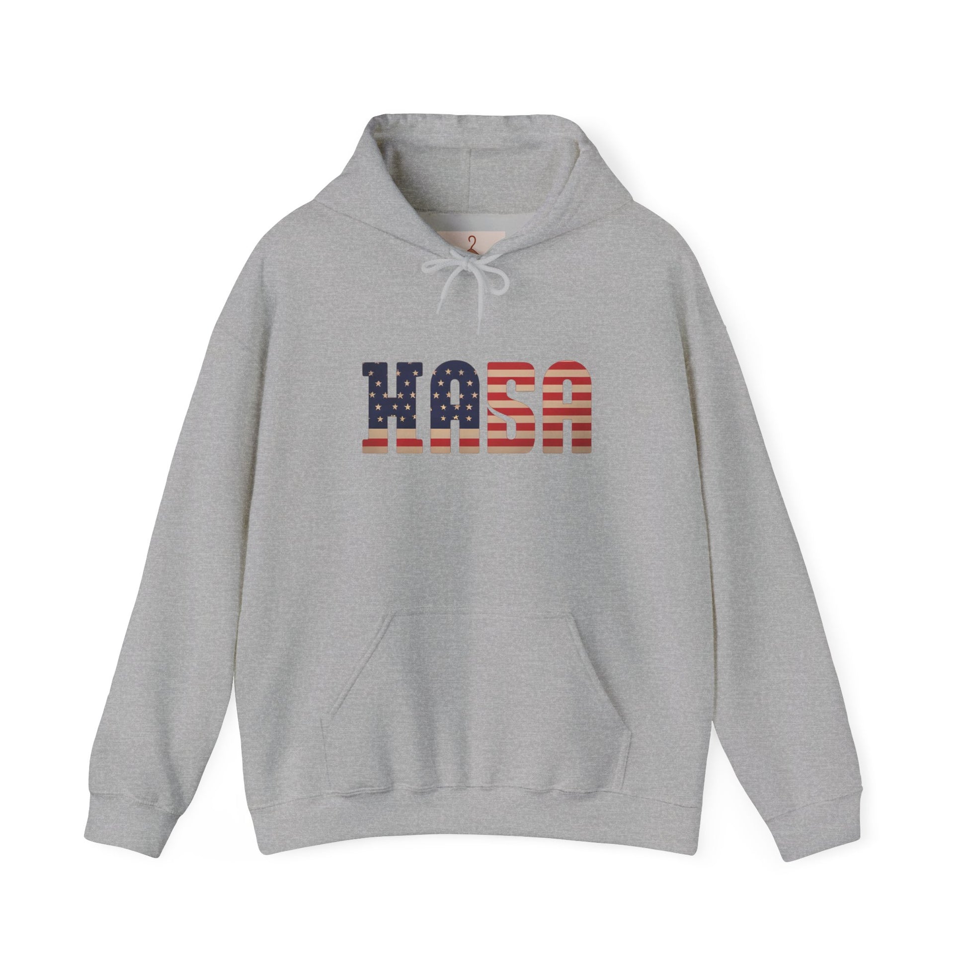 NASA Vintage American Flag Hoodie