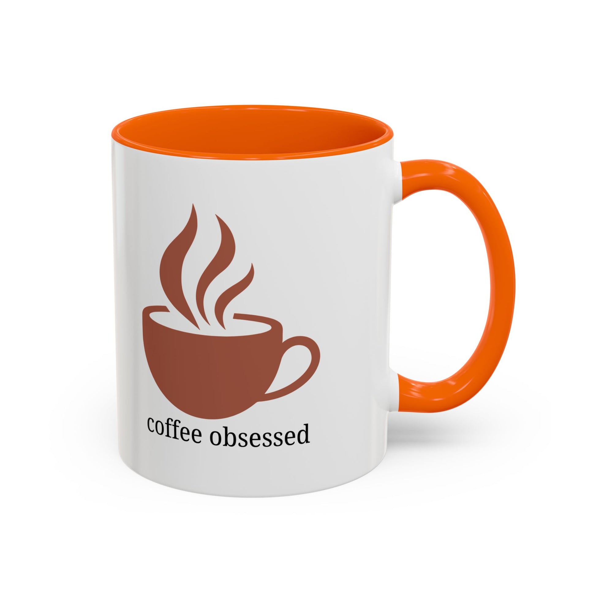 Coffee Obsessed Accent Mug