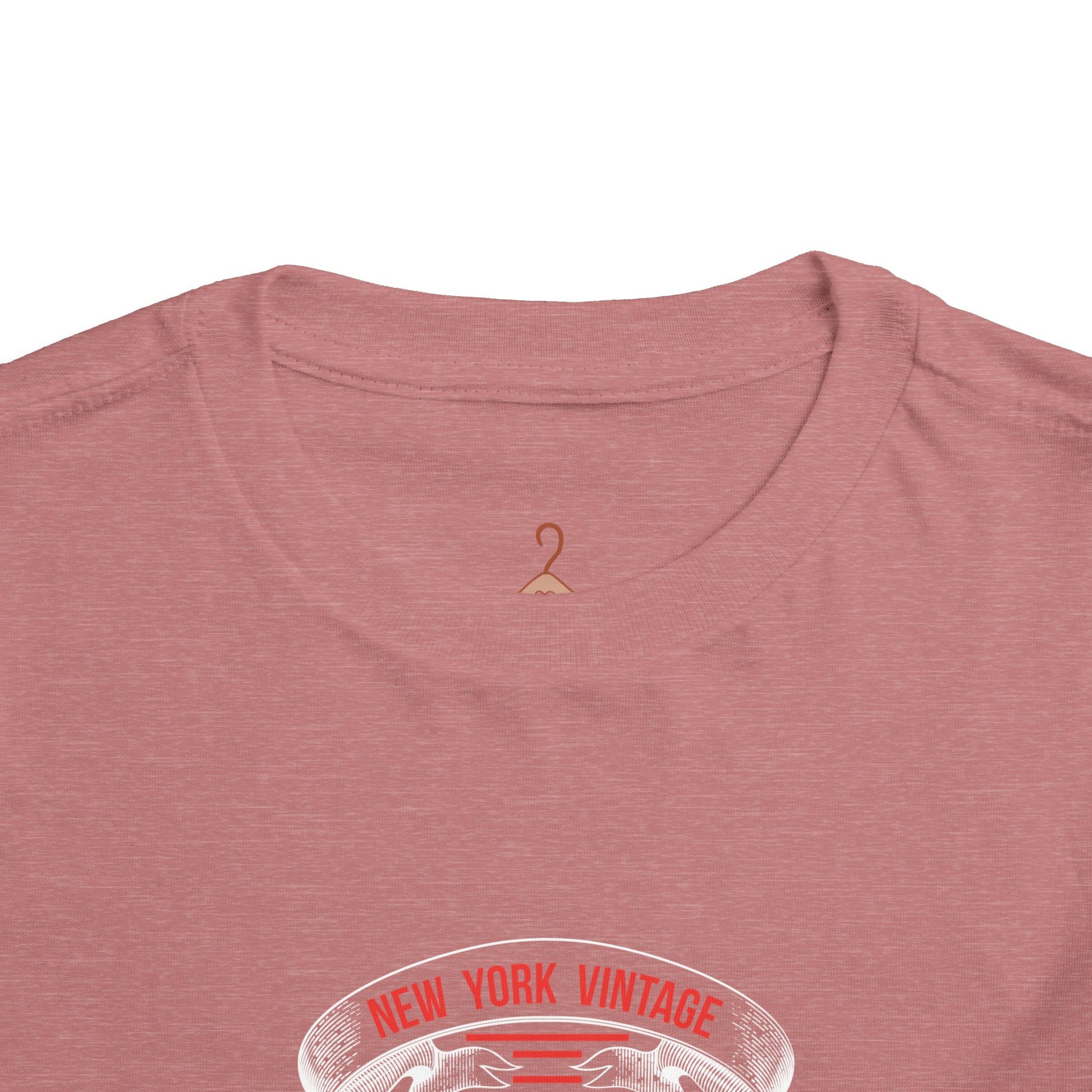 Toddler Tee — "New York Vintage" Retro Microphone Graphic
