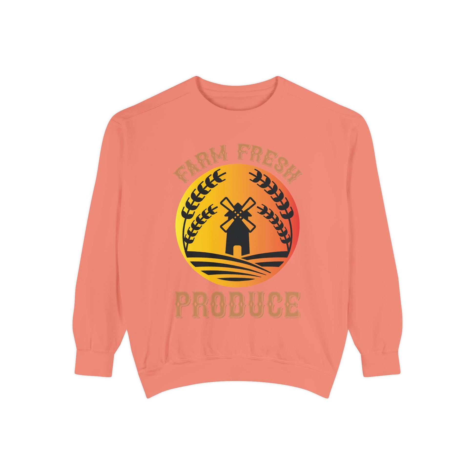 Fall Fresh Produce Sweatshirt — Vintage Farm Harvest Crewneck