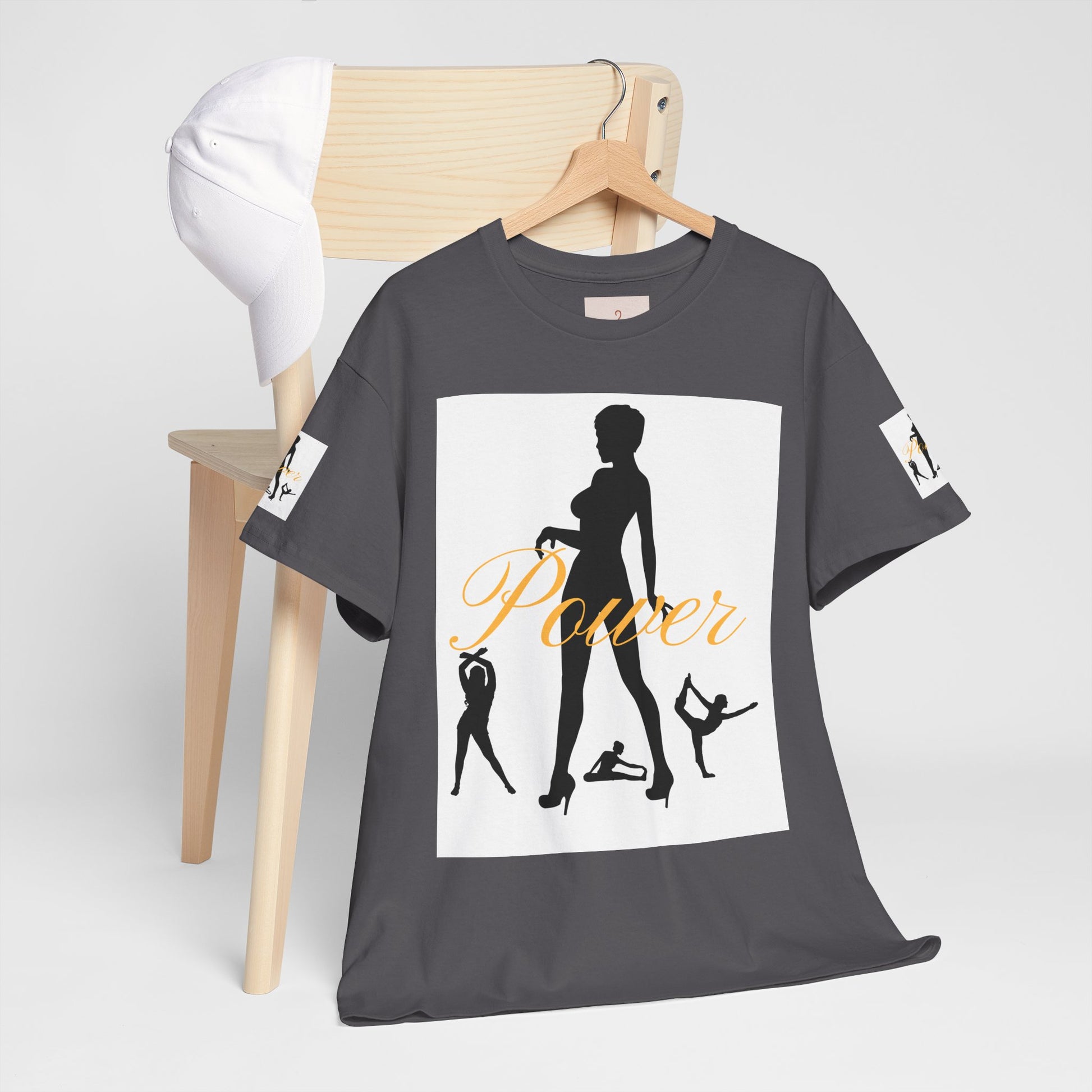 Power Silhouette Tee — Empowerment Graphic T‑Shirt