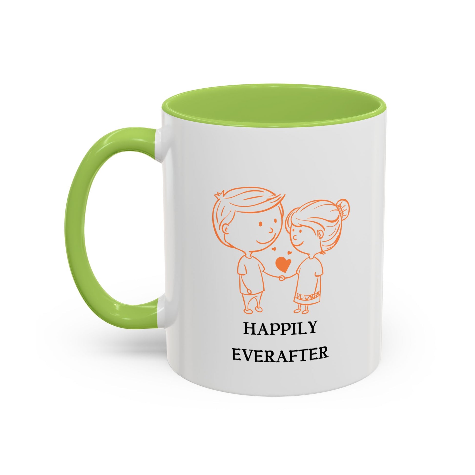 Happily Ever After Accent Coffee Mug