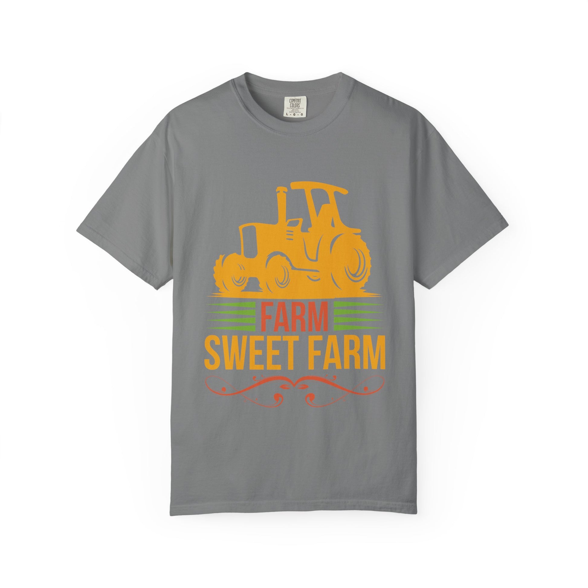 Farm Sweet Farm T-Shirt — Vintage Tractor Tee for Farmers & Country Lovers