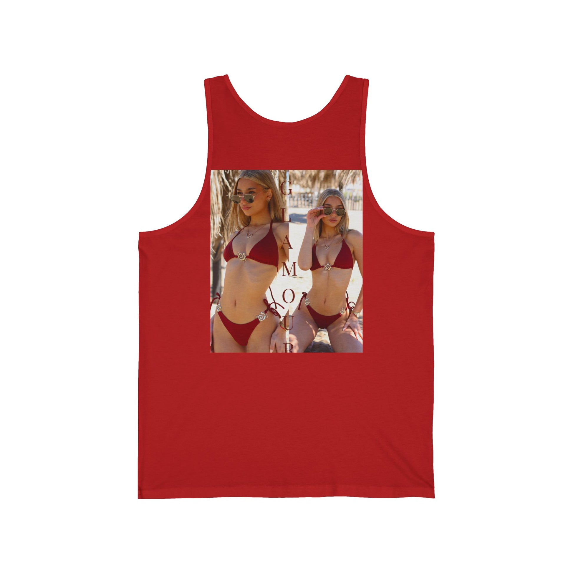 Bikini Beach Photo Tank Top — Summer Swimwear Vibes