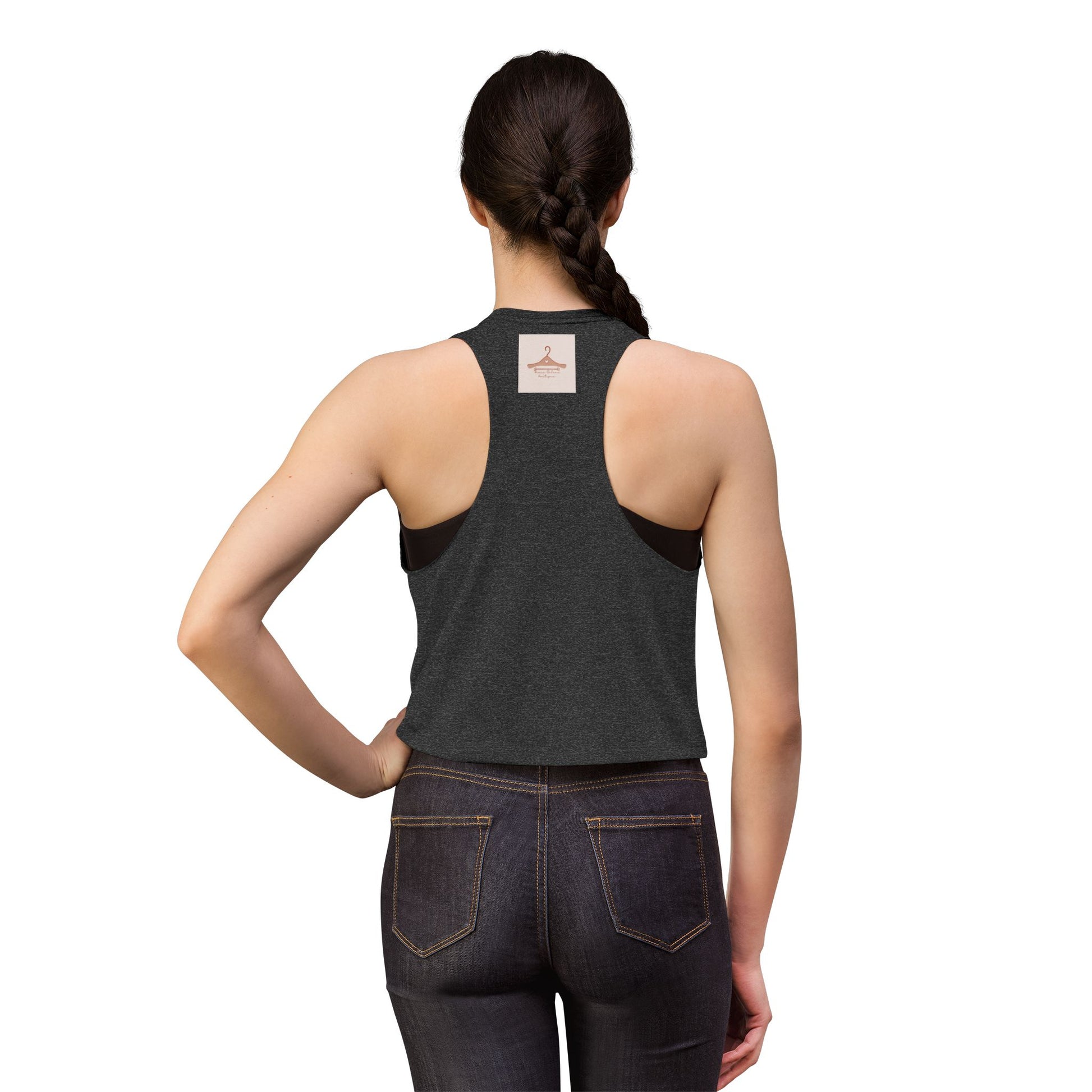 Summer Holiday Women's Crop Top — Beach Vibes Graphic Tank