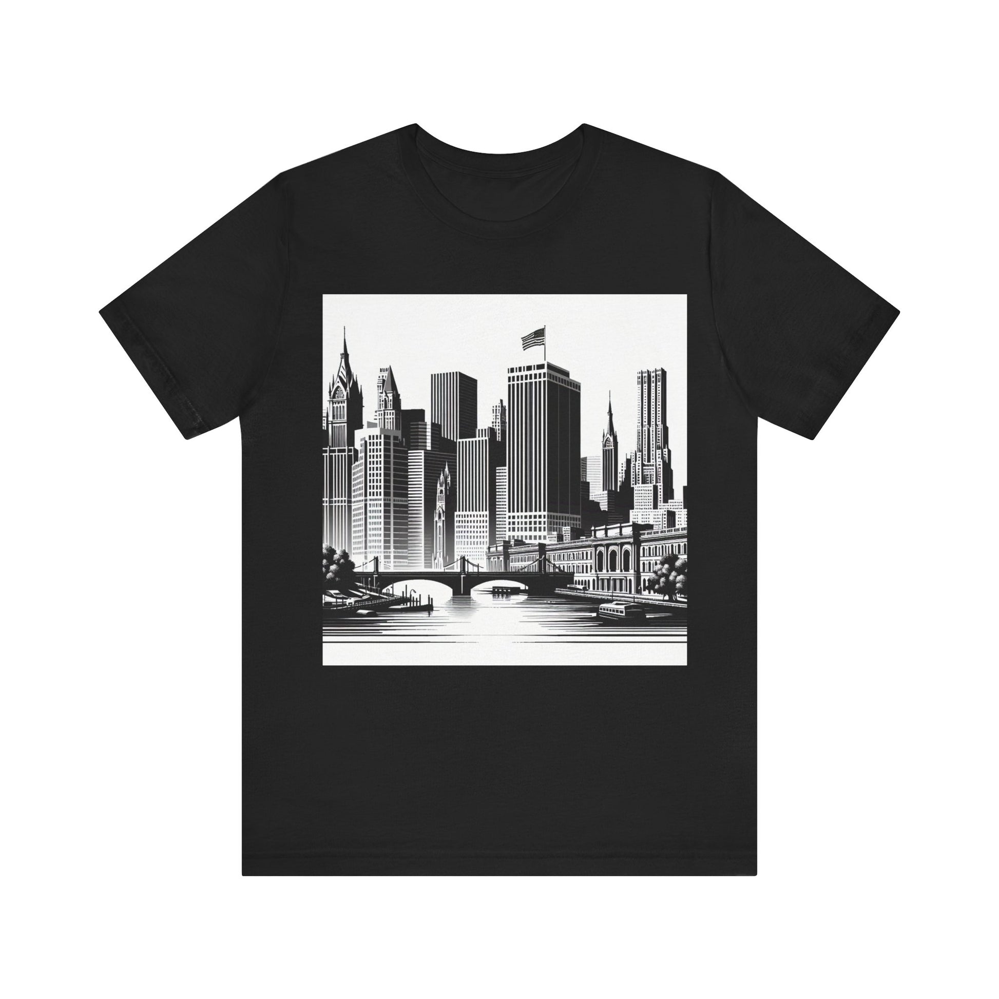 Skyline Graphic Unisex Tee