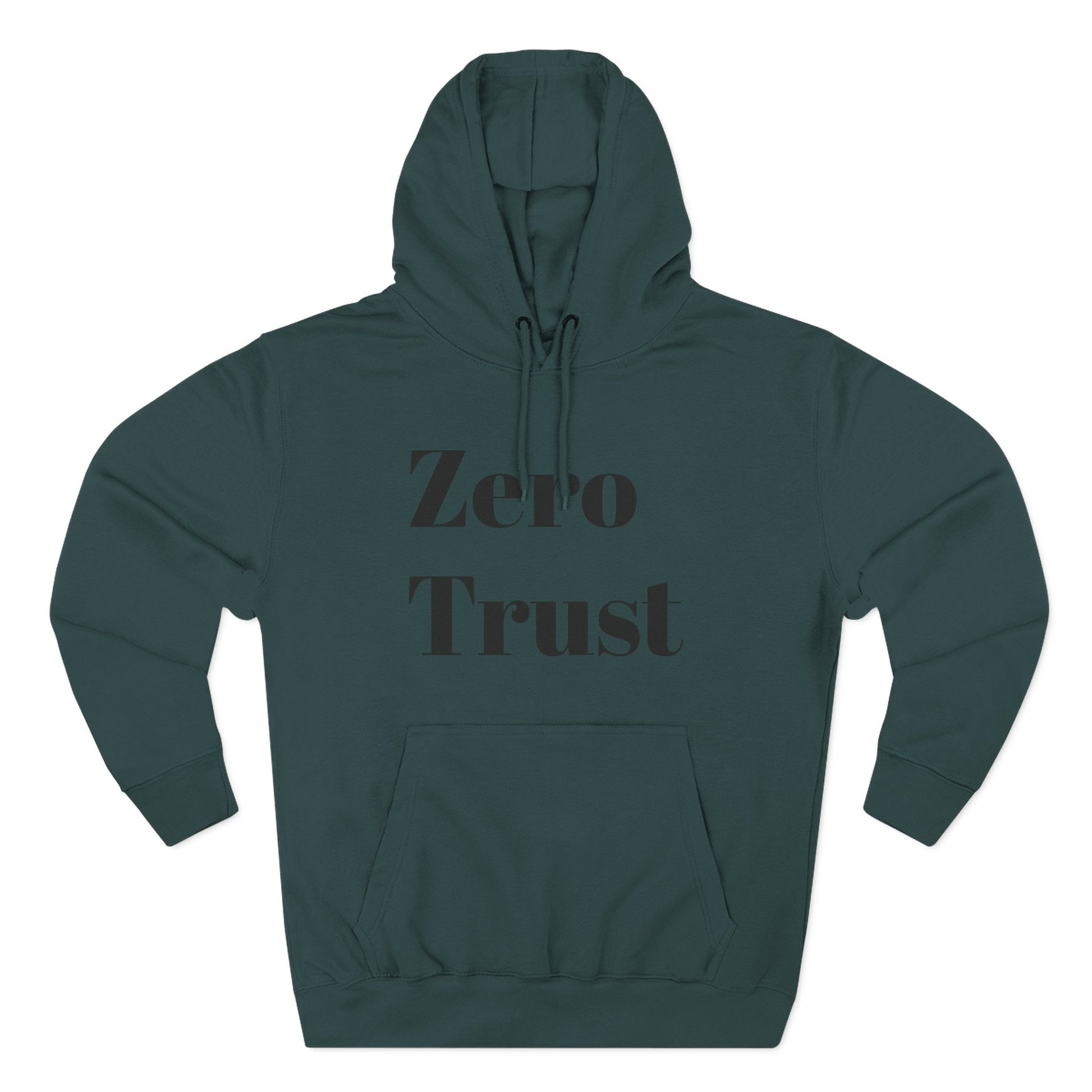 Urban Minimalist Fleece Hoodie - Zero Trust