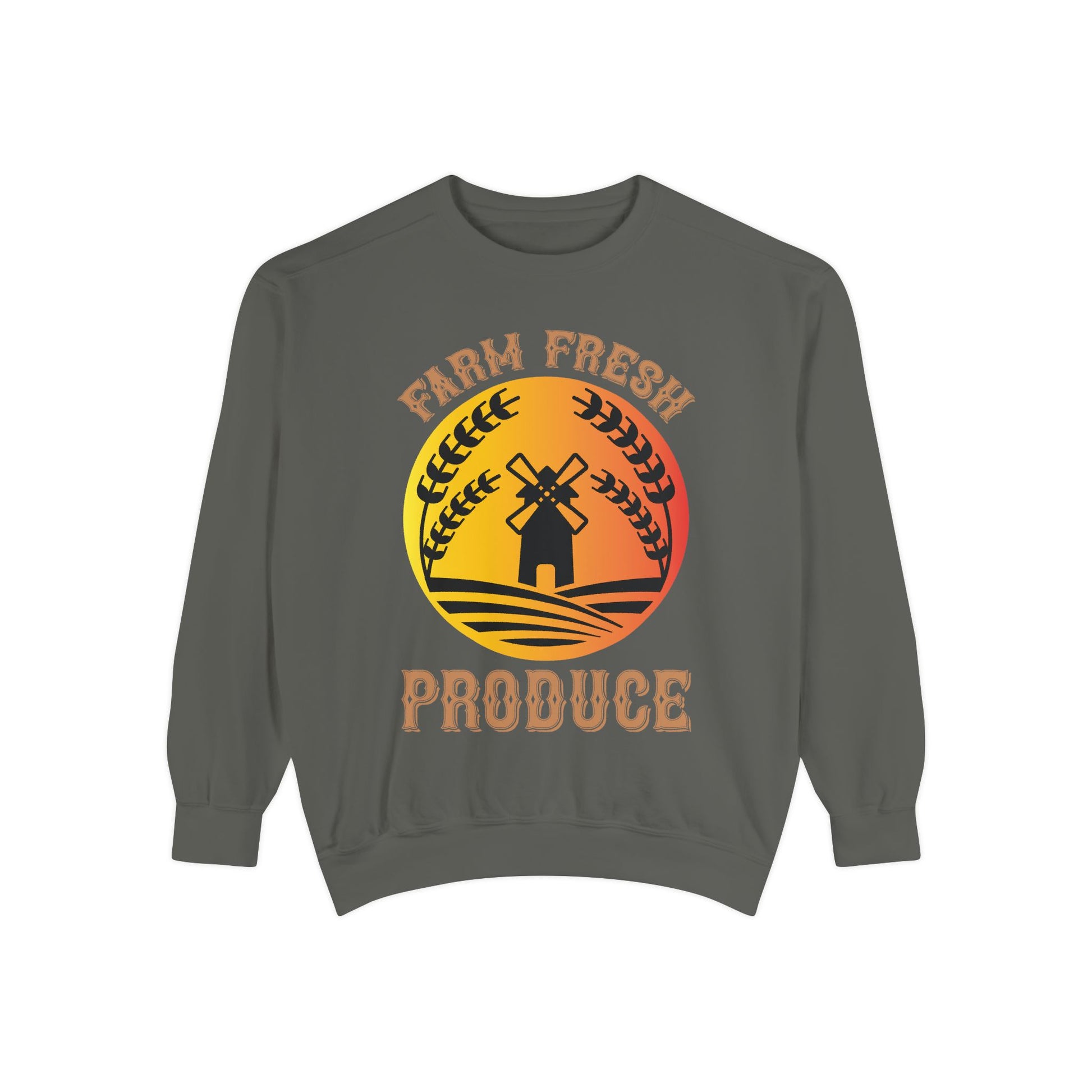 Fall Fresh Produce Sweatshirt — Vintage Farm Harvest Crewneck