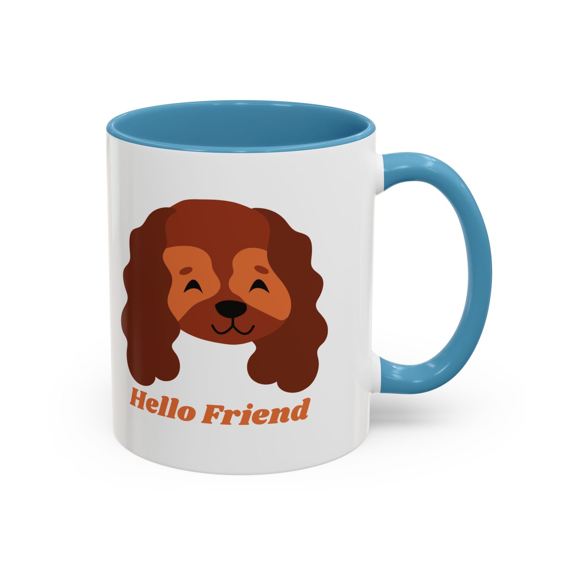 Cute Dog-Themed Coffee Mug - Hello Friend