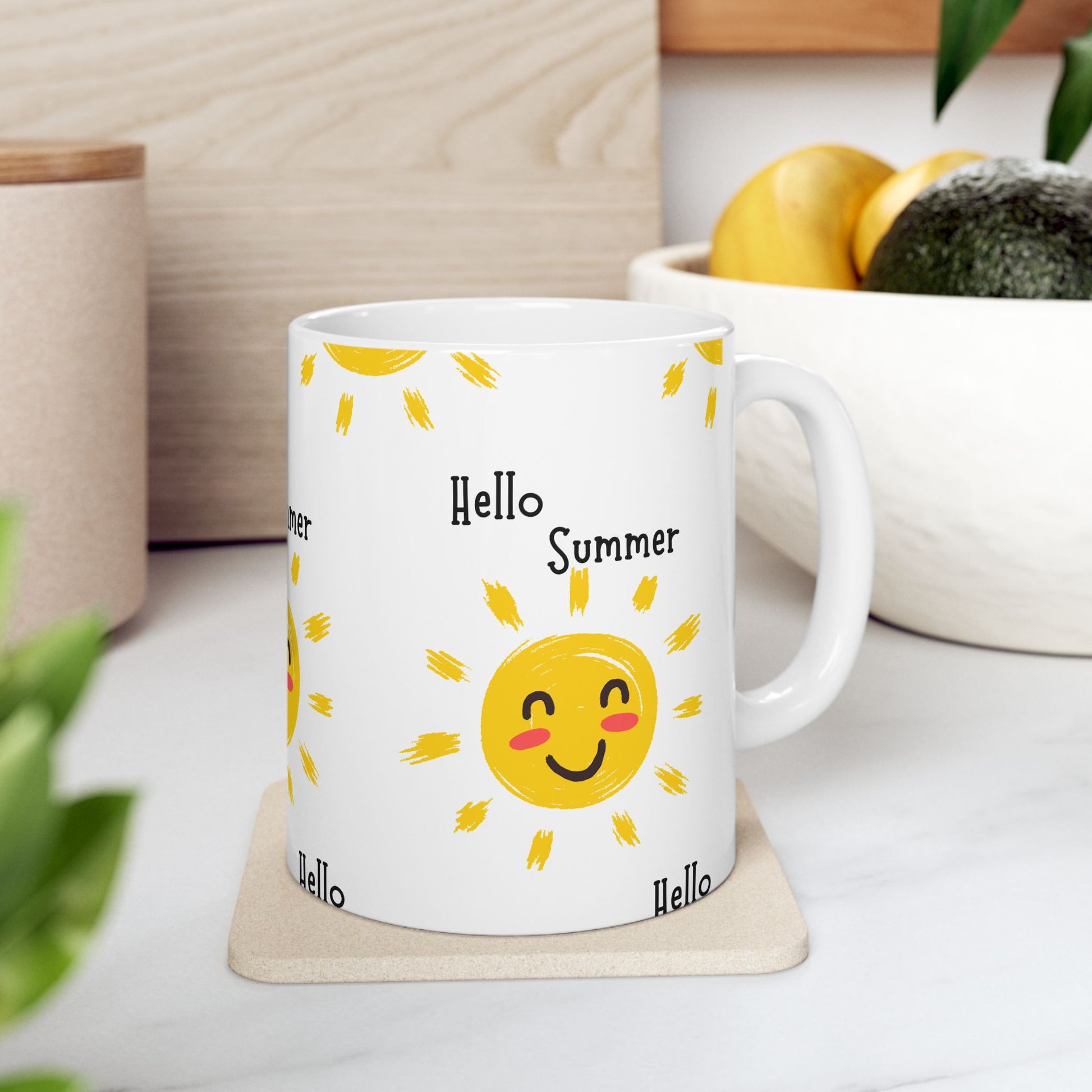 Cheerful Summer Ceramic Mug
