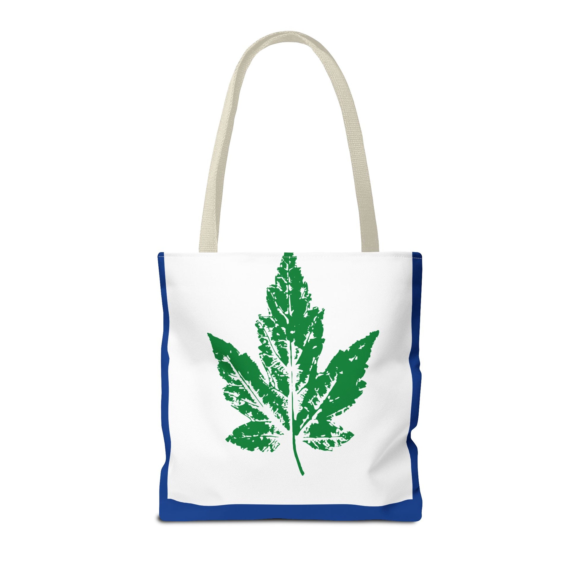 Stylish Leaf Print Tote Bag, Eco-Friendly Diaper Bag