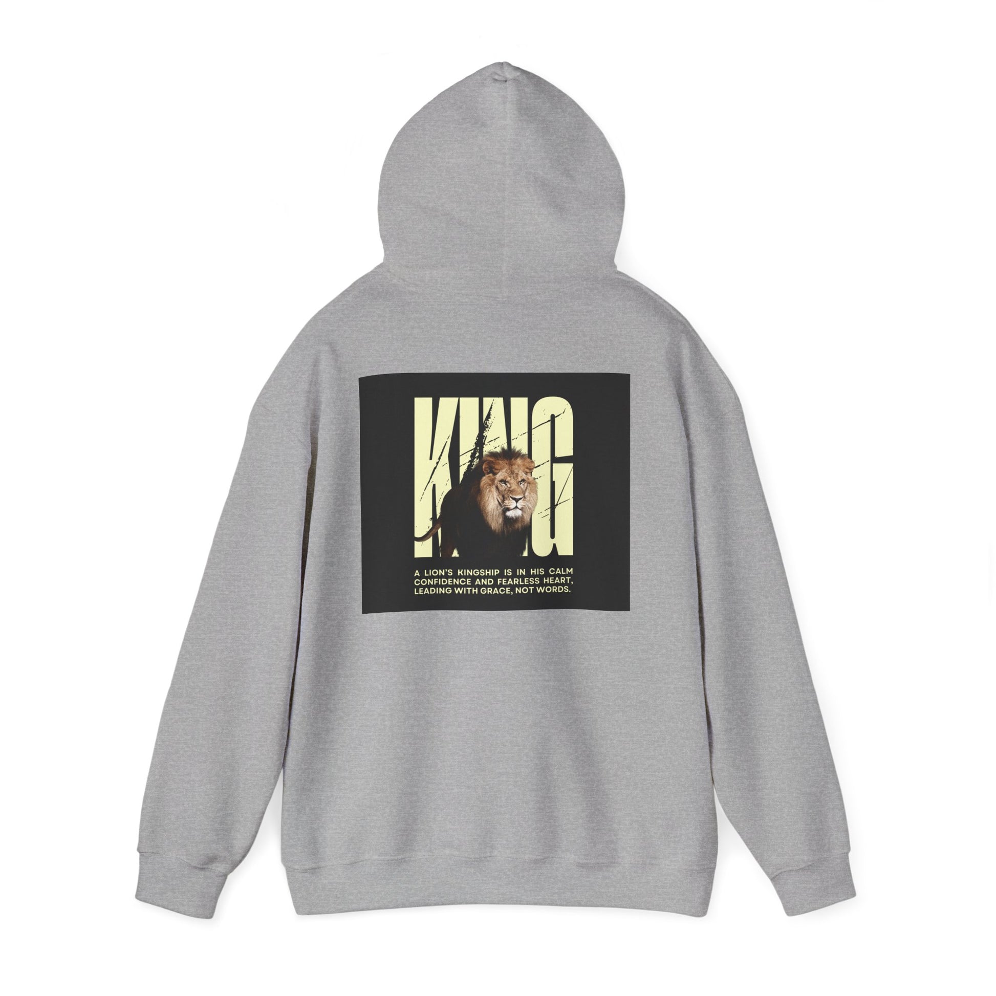 Bold King Hoodie for Empowerment Enthusiasts