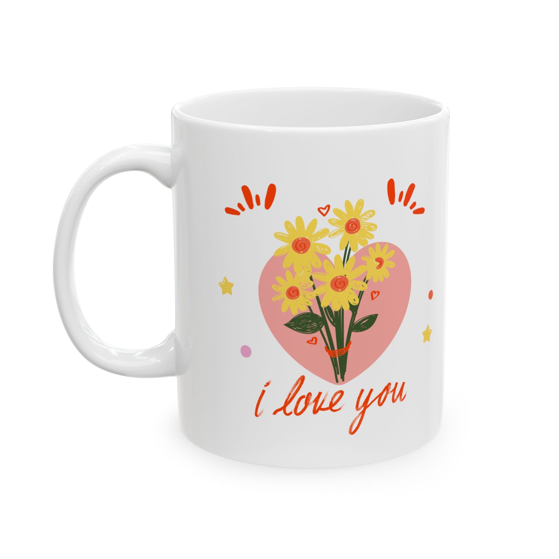 Floral Love Mug - Perfect for Gifts